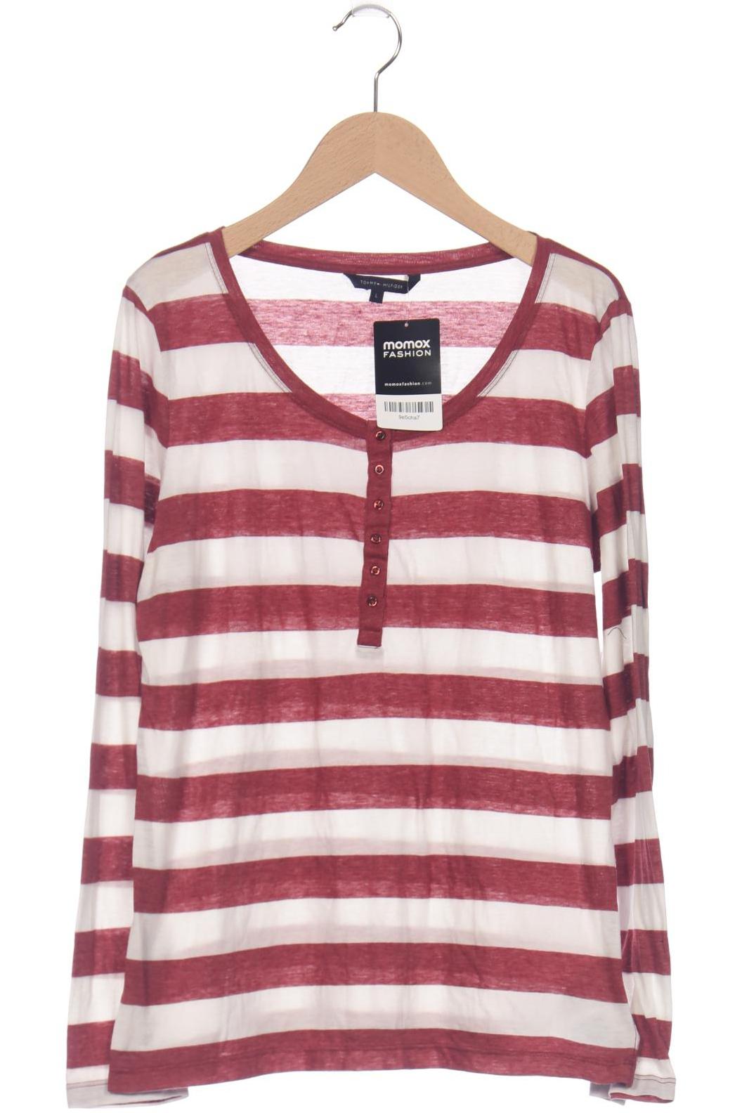 

Tommy Hilfiger Damen Langarmshirt, bordeaux, Gr. 42