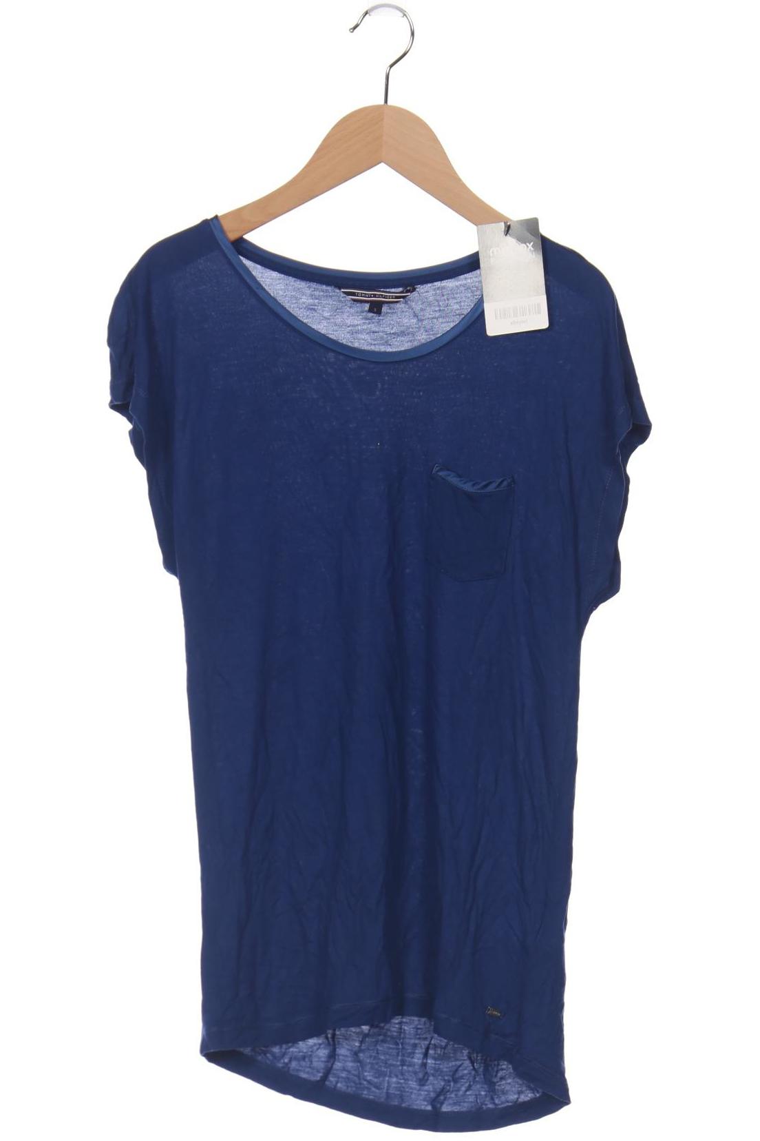 

Tommy Hilfiger Damen T-Shirt, marineblau, Gr. 36