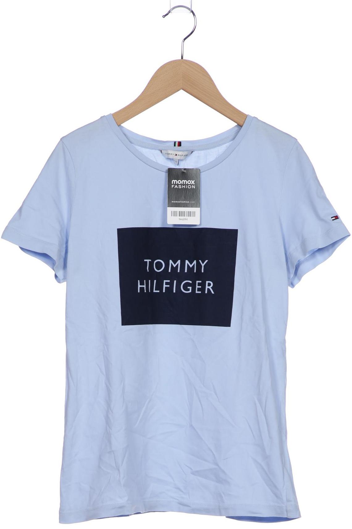 

Tommy Hilfiger Damen T-Shirt, hellblau, Gr. 36