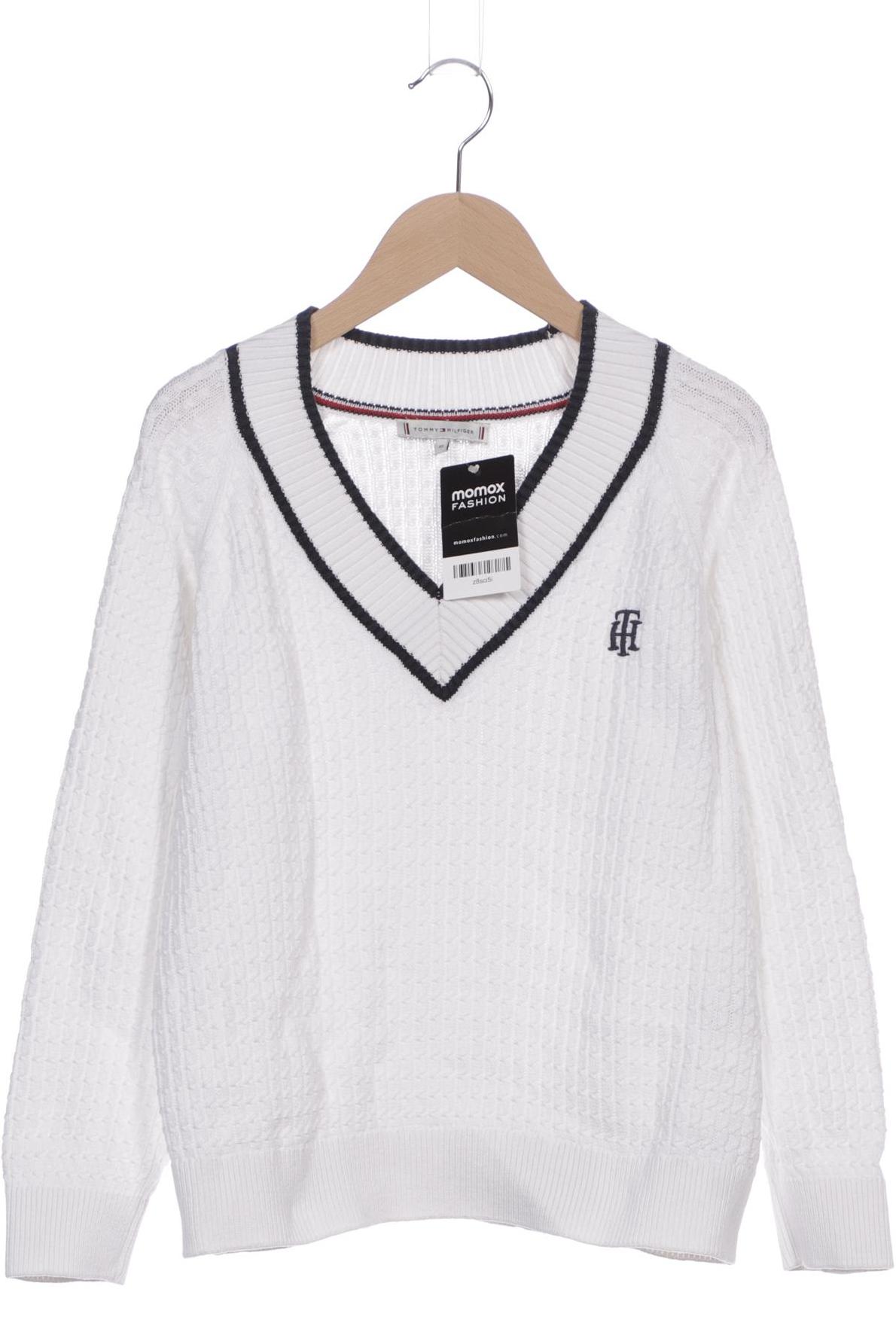 

Tommy Hilfiger Damen Pullover, weiß, Gr. 34