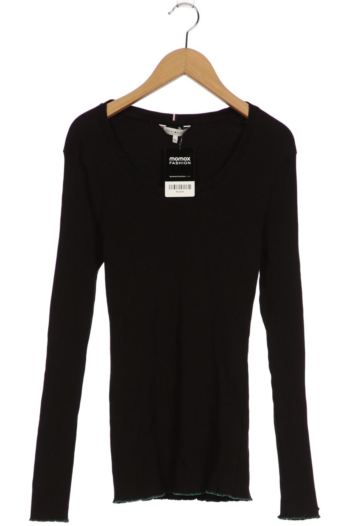 

Tommy Hilfiger Damen Langarmshirt, schwarz, Gr. 46