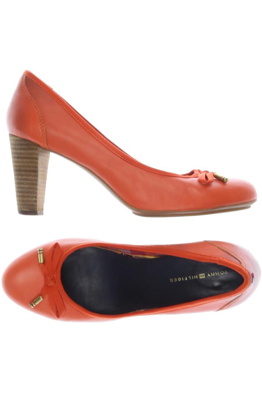 

Tommy Hilfiger Damen Pumps, orange, Gr. 39