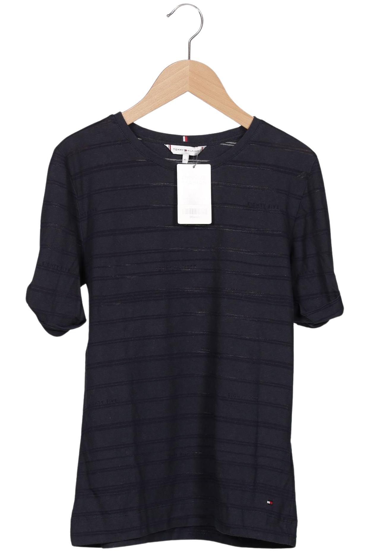 

Tommy Hilfiger Damen T-Shirt, marineblau, Gr. 34
