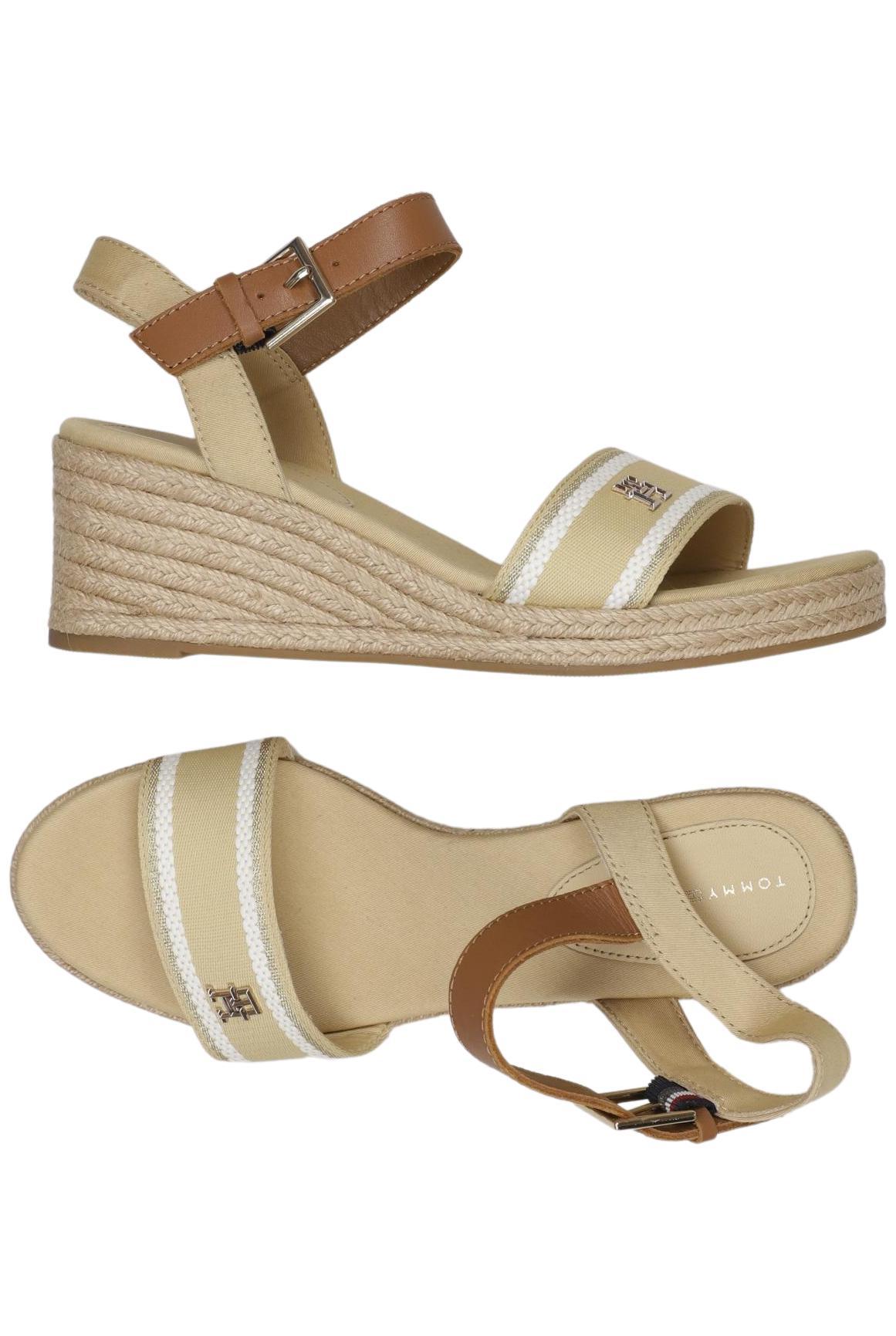 

Tommy Hilfiger Damen Sandale, beige, Gr. 38