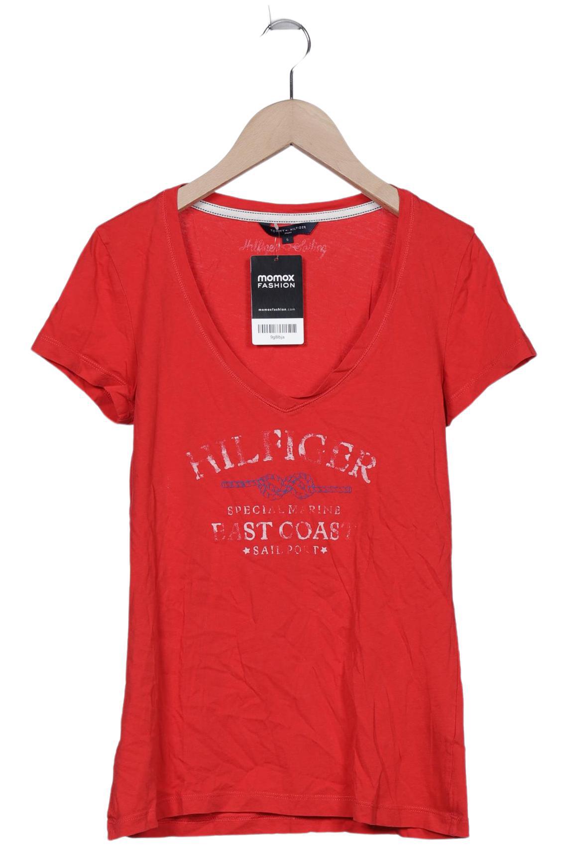 

Tommy Hilfiger Damen T-Shirt, rot, Gr. 36
