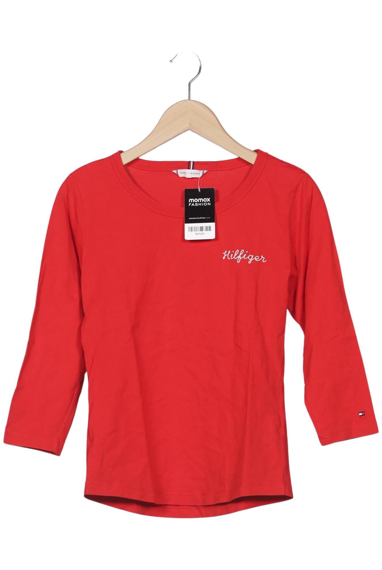 

Tommy Hilfiger Damen Langarmshirt, rot, Gr. 38