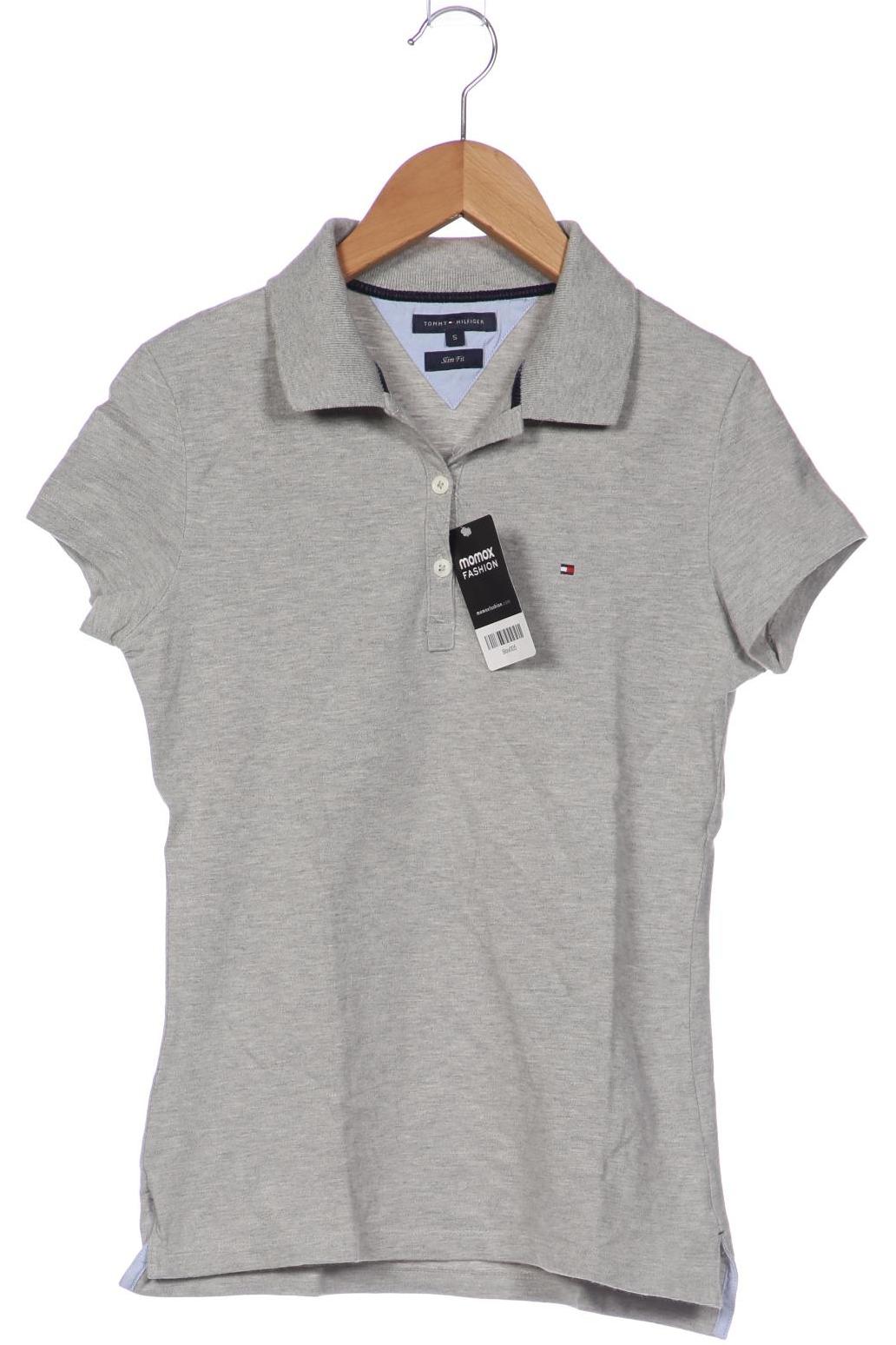 

Tommy Hilfiger Damen Poloshirt, grau, Gr. 36