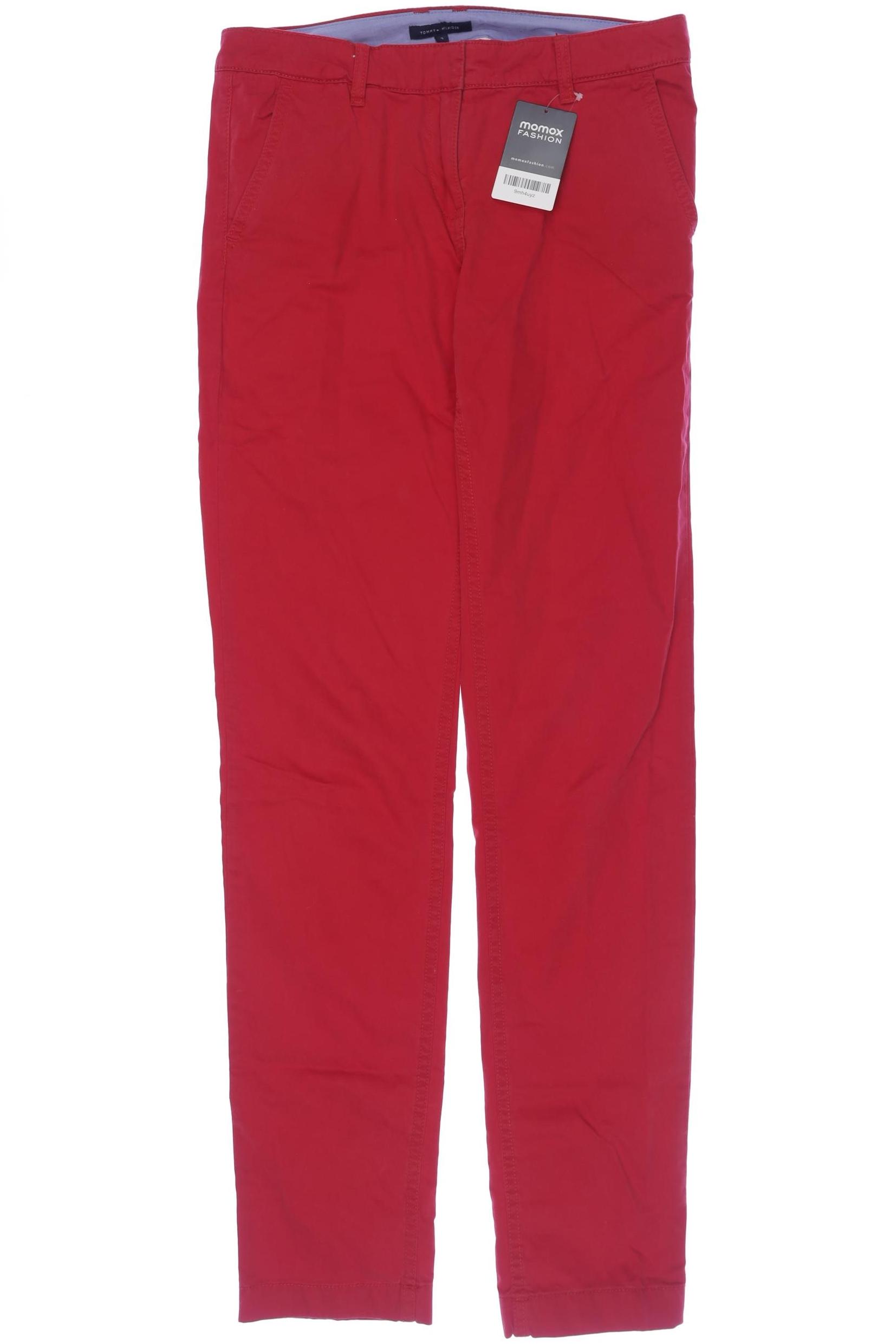 

Tommy Hilfiger Damen Stoffhose, rot, Gr. 4
