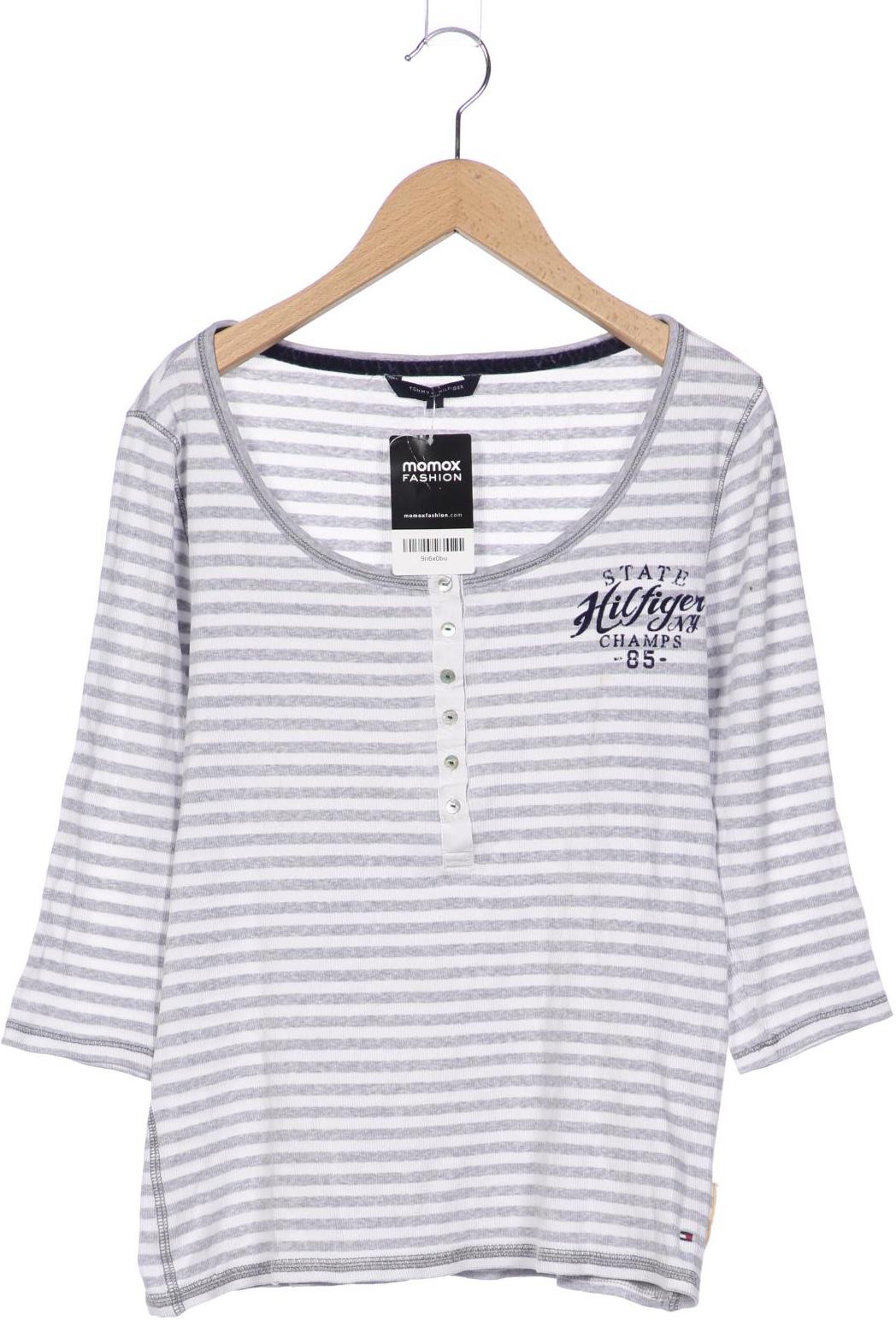 

Tommy Hilfiger Damen Langarmshirt, grau, Gr. 42