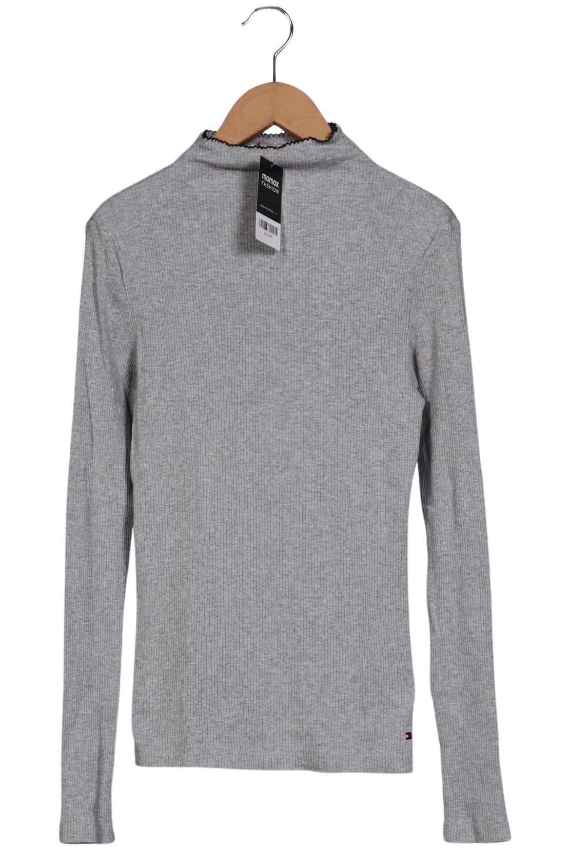 

Tommy Hilfiger Damen Langarmshirt, grau, Gr. 36