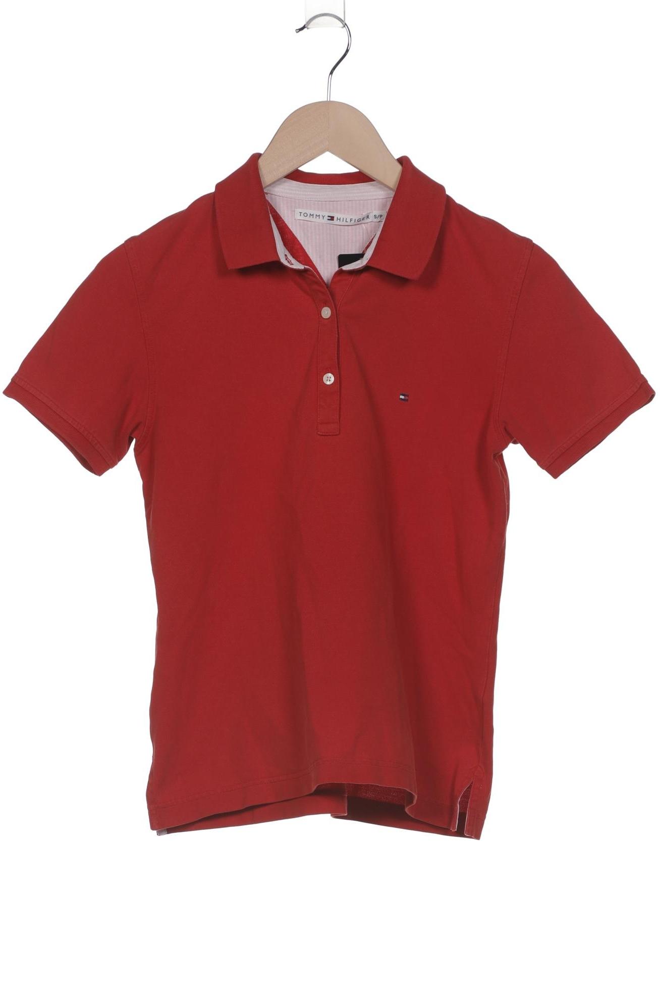 

Tommy Hilfiger Damen Poloshirt, rot, Gr. 36