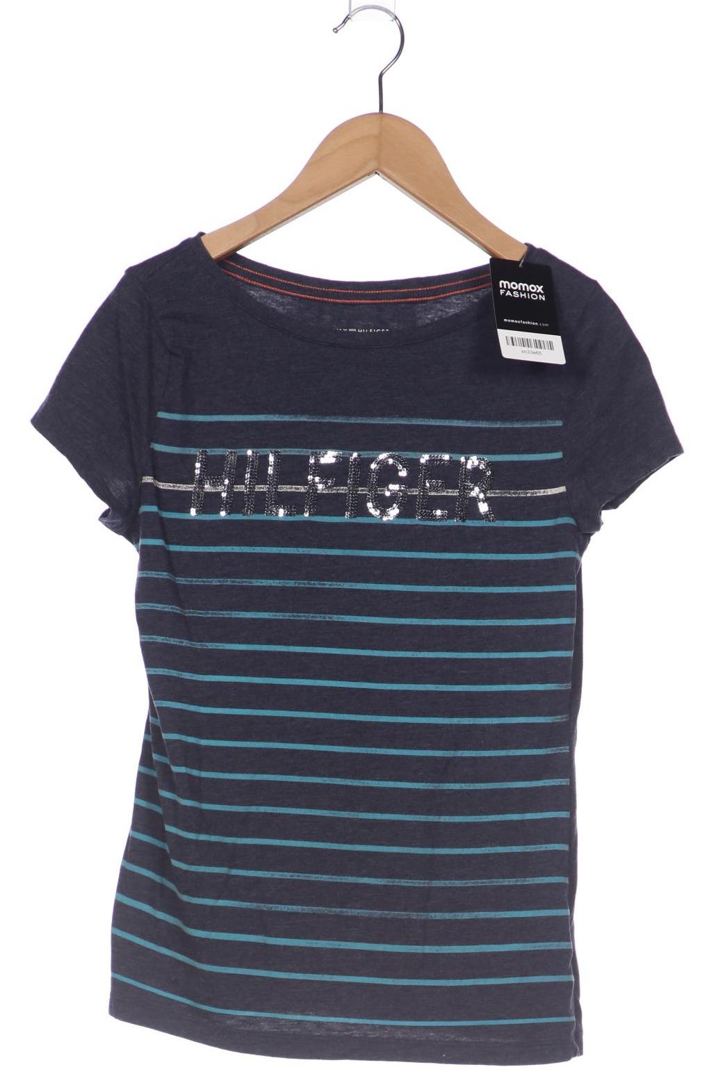 

Tommy Hilfiger Damen T-Shirt, marineblau, Gr. 36