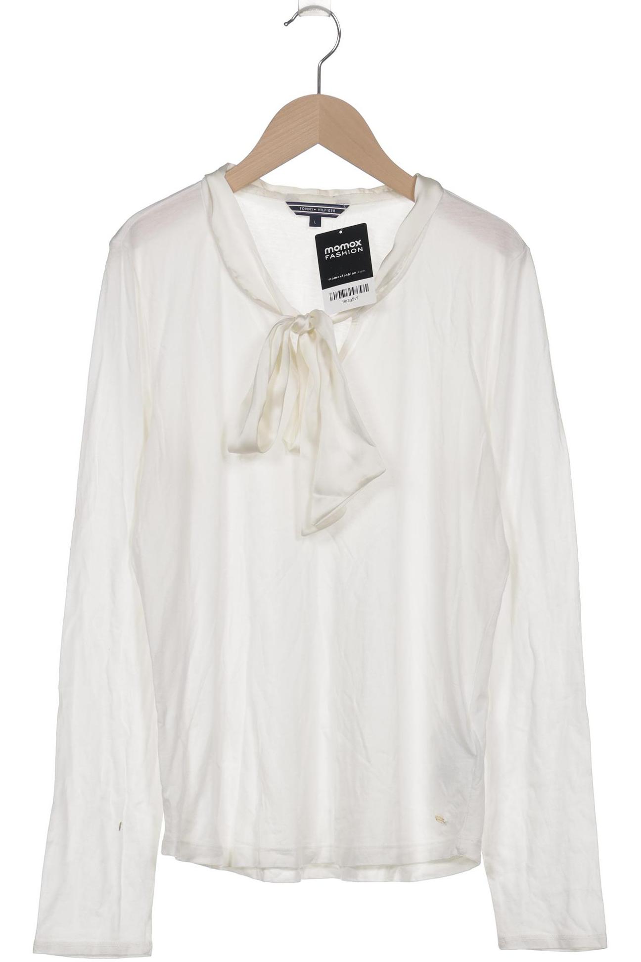 

Tommy Hilfiger Damen Langarmshirt, weiß, Gr. 42