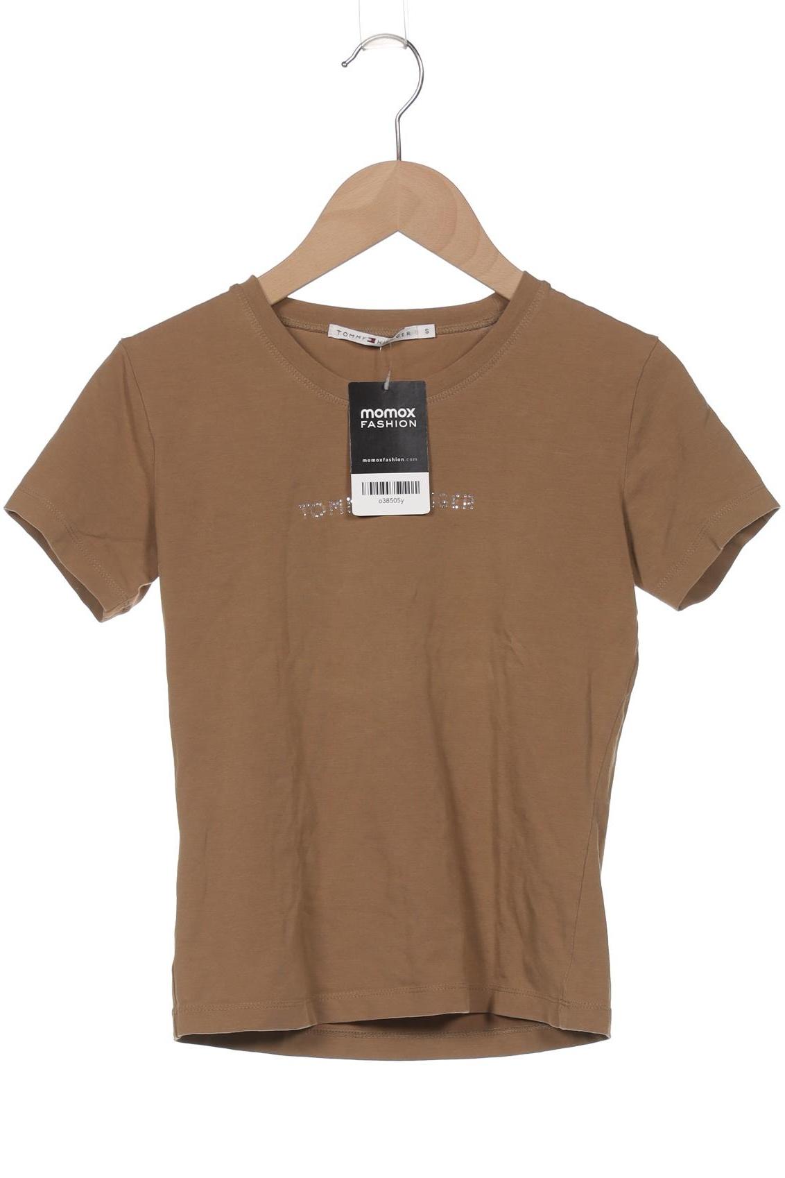 

Tommy Hilfiger Damen T-Shirt, braun, Gr. 36