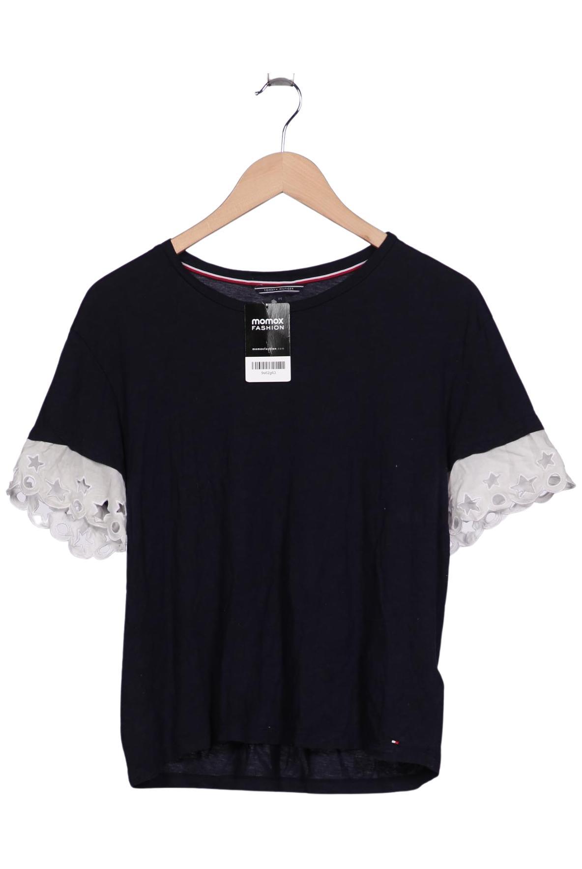 

Tommy Hilfiger Damen T-Shirt, marineblau, Gr. 38