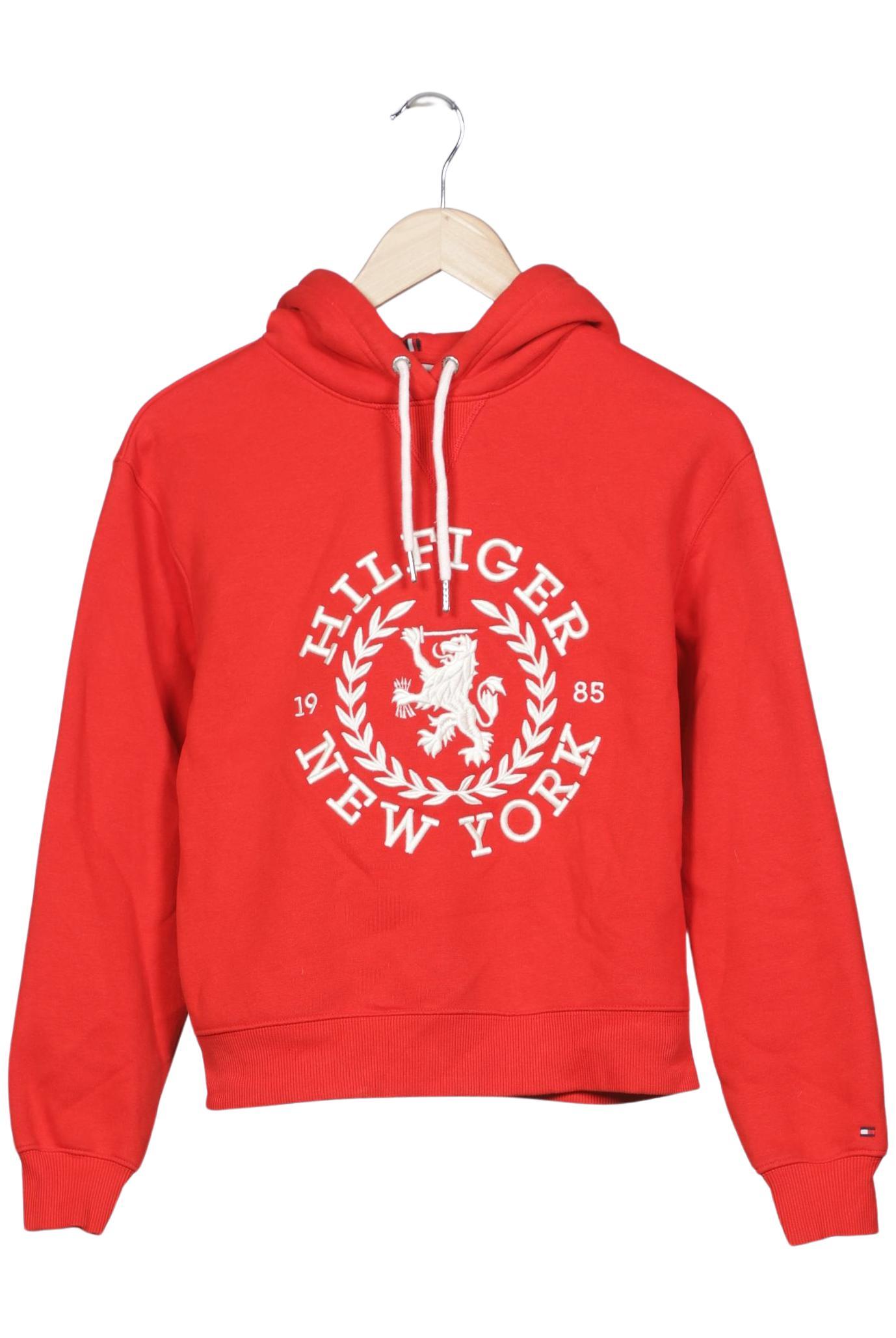 

Tommy Hilfiger Damen Kapuzenpullover, rot, Gr. 32