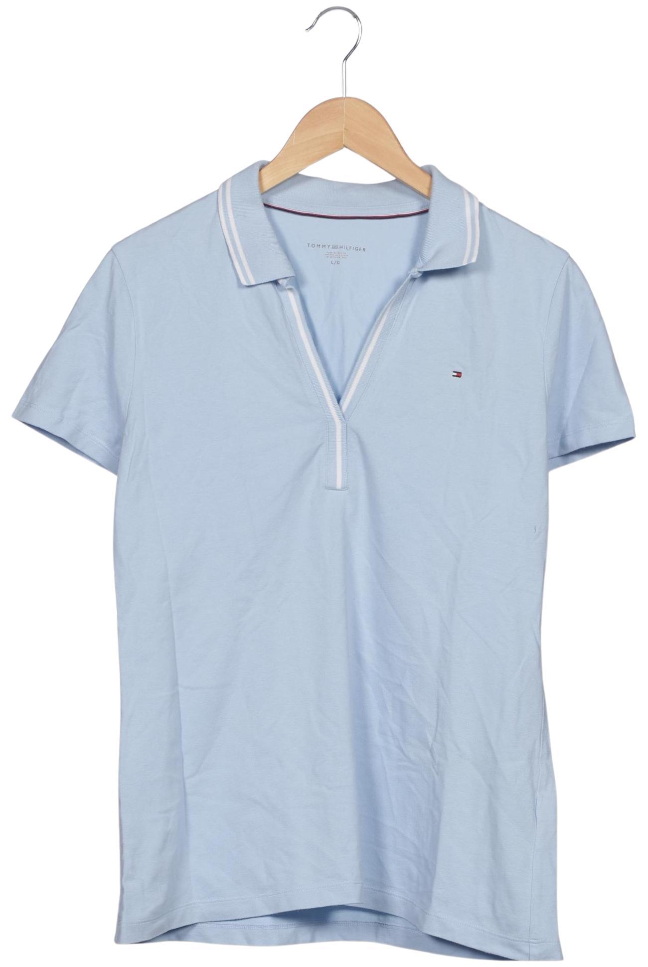 

Tommy Hilfiger Damen Poloshirt, hellblau, Gr. 42