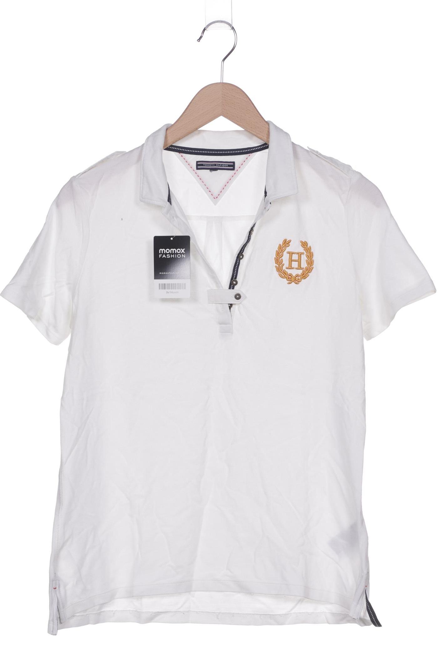 

Tommy Hilfiger Damen Poloshirt, cremeweiß, Gr. 38