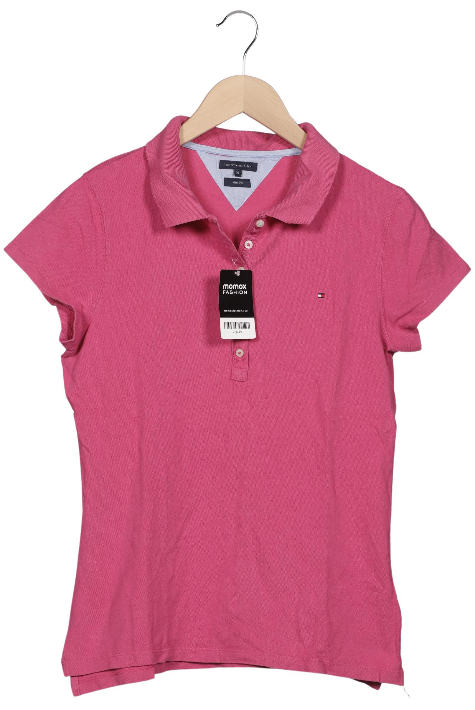 

Tommy Hilfiger Damen Poloshirt, pink, Gr. 44
