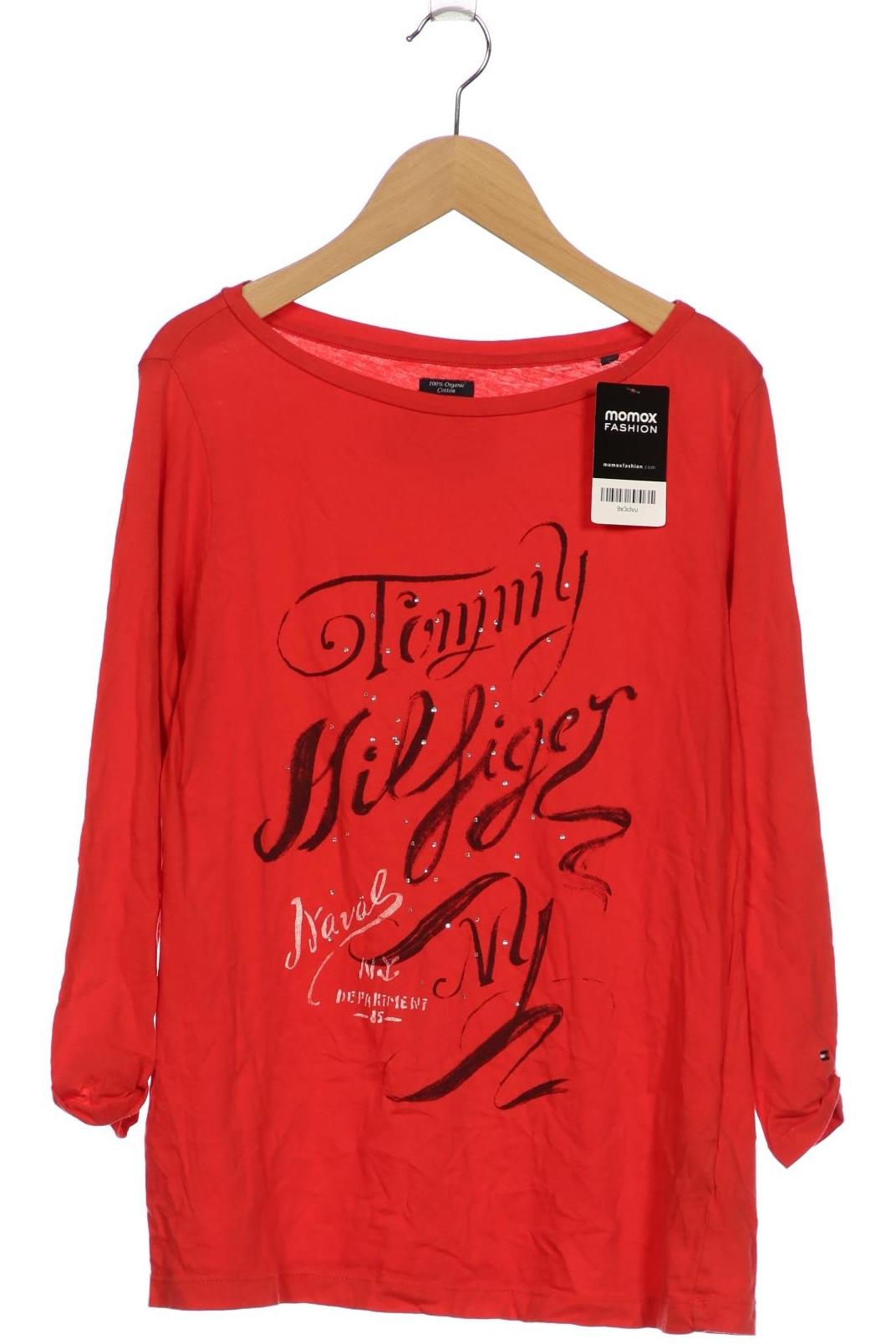 

Tommy Hilfiger Damen Langarmshirt, rot, Gr. 42