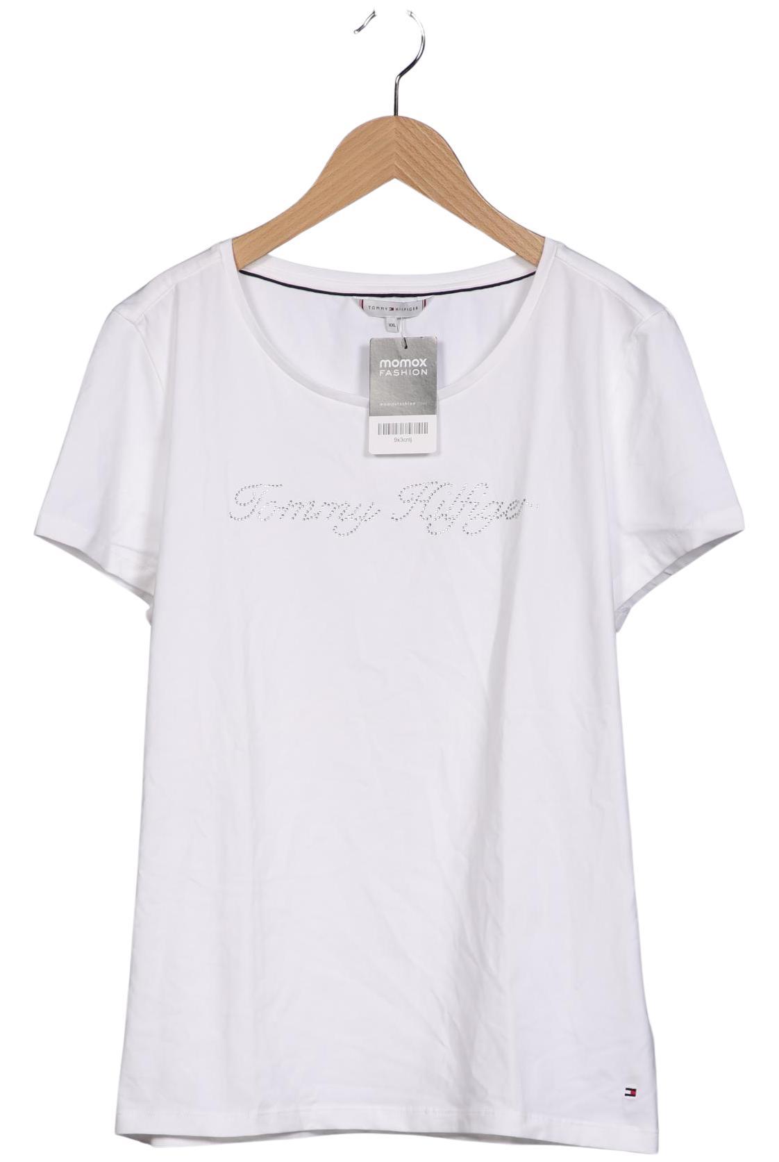 

Tommy Hilfiger Damen T-Shirt, weiß, Gr. 46