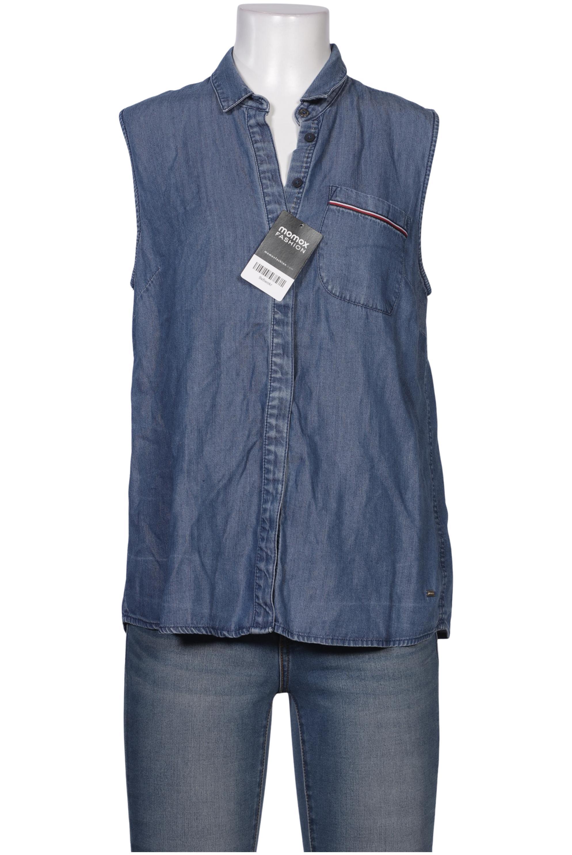 

Tommy Hilfiger Damen Bluse, blau, Gr. 8