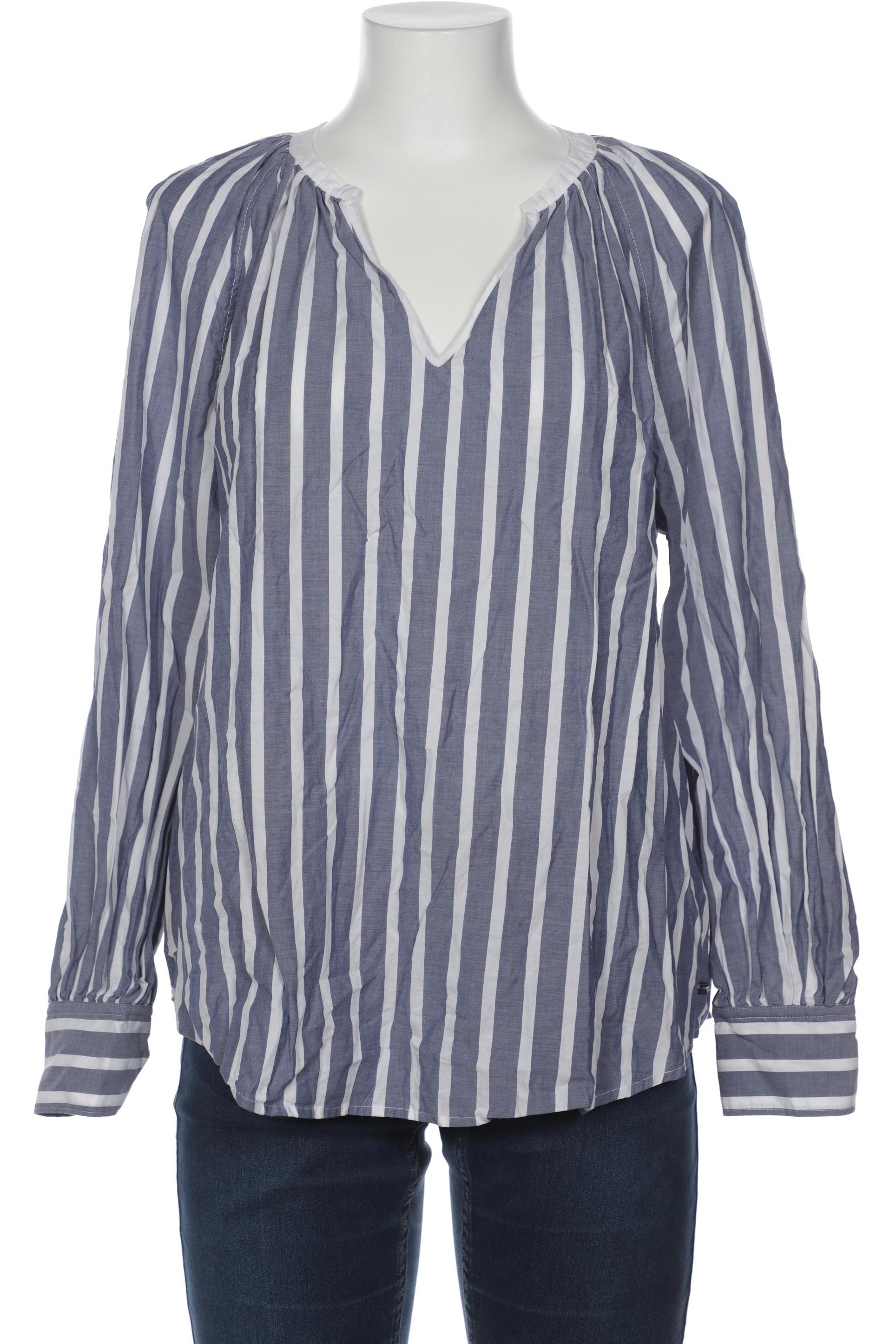 

Tommy Hilfiger Damen Bluse, blau, Gr. 42