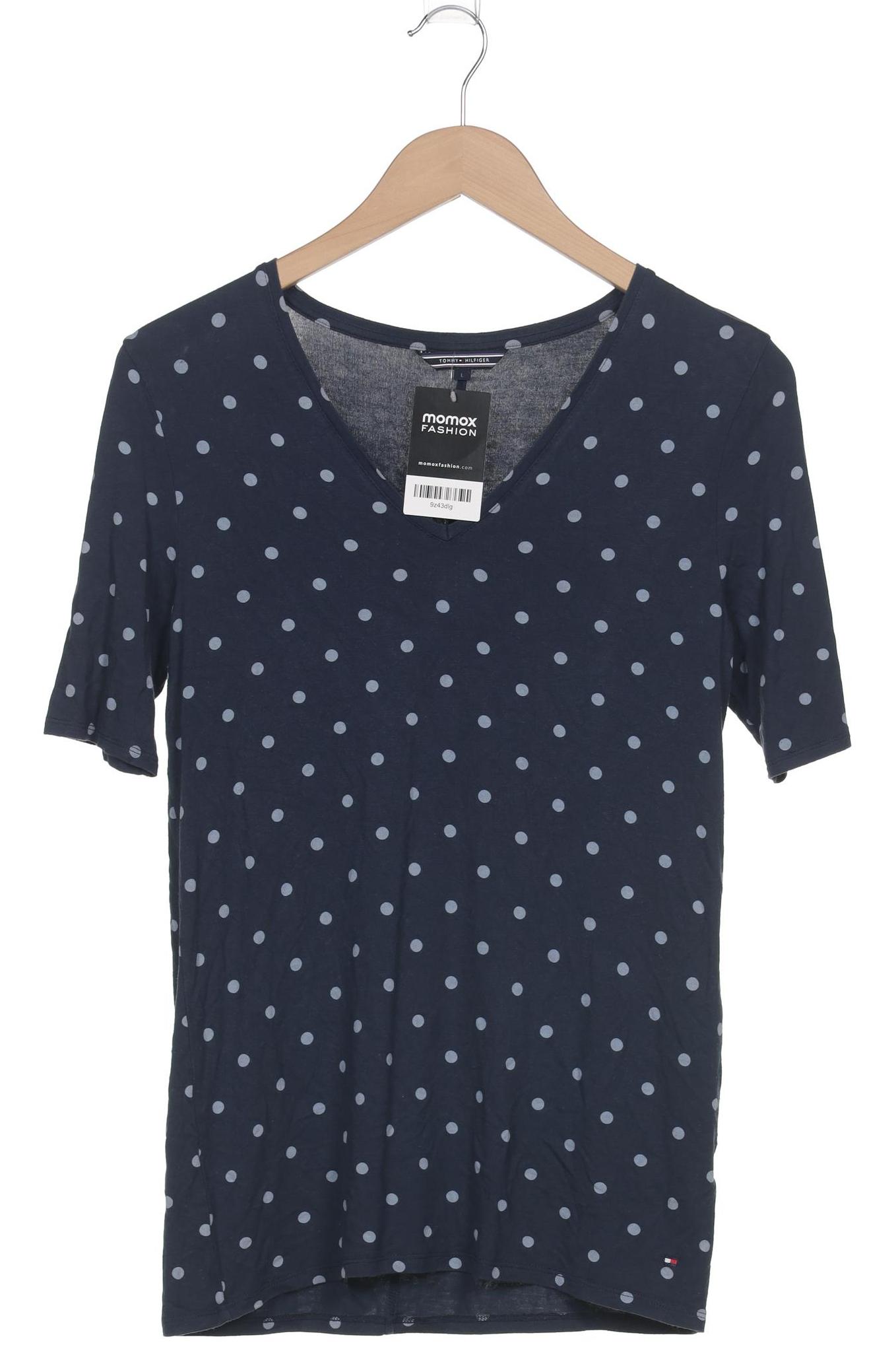 

Tommy Hilfiger Damen T-Shirt, marineblau, Gr. 42