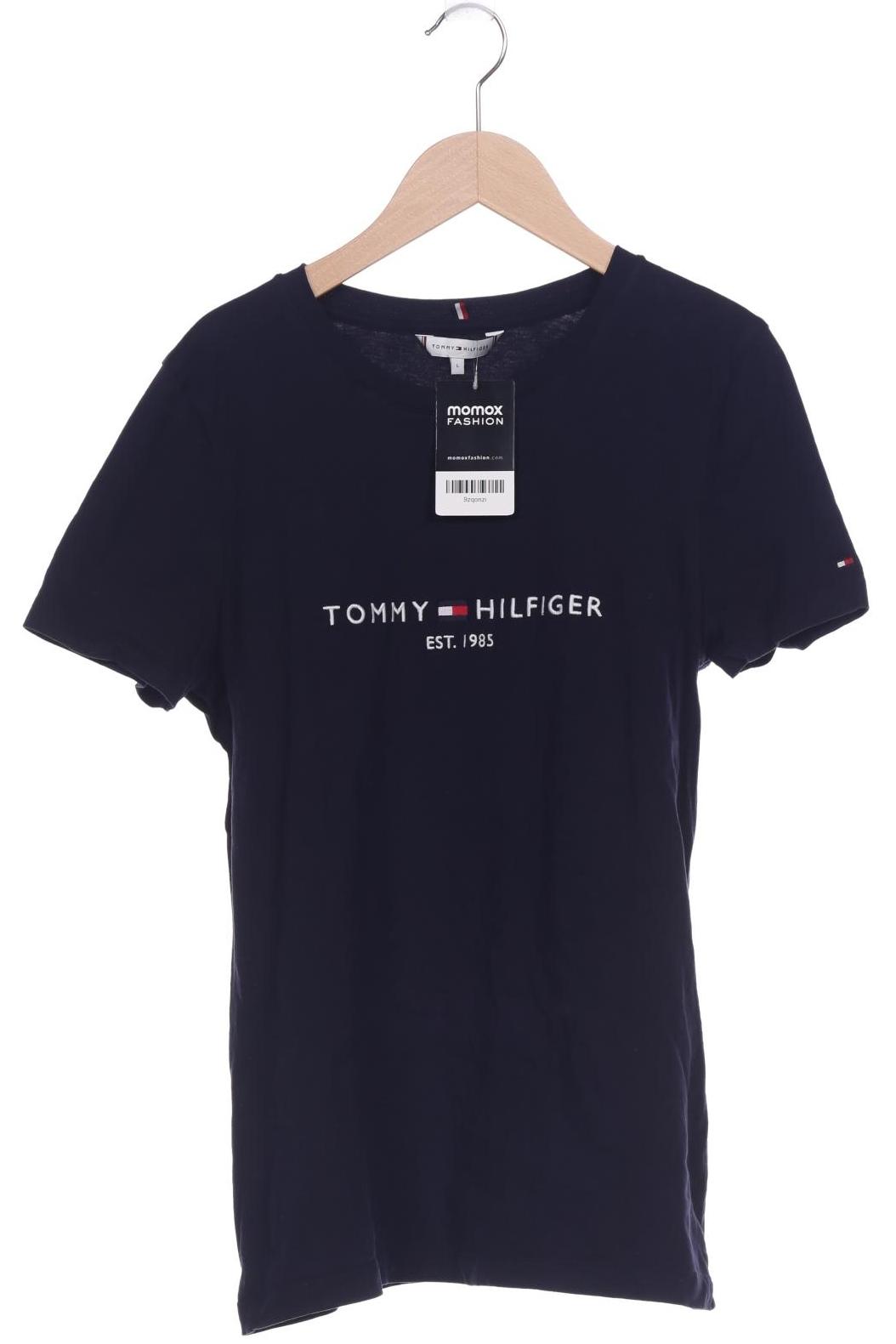 

Tommy Hilfiger Damen T-Shirt, marineblau, Gr. 42