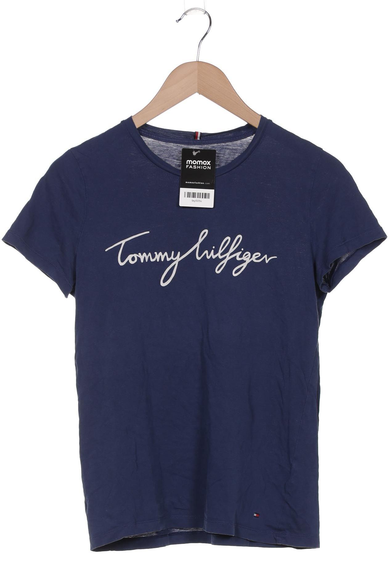 

Tommy Hilfiger Damen T-Shirt, blau, Gr. 36