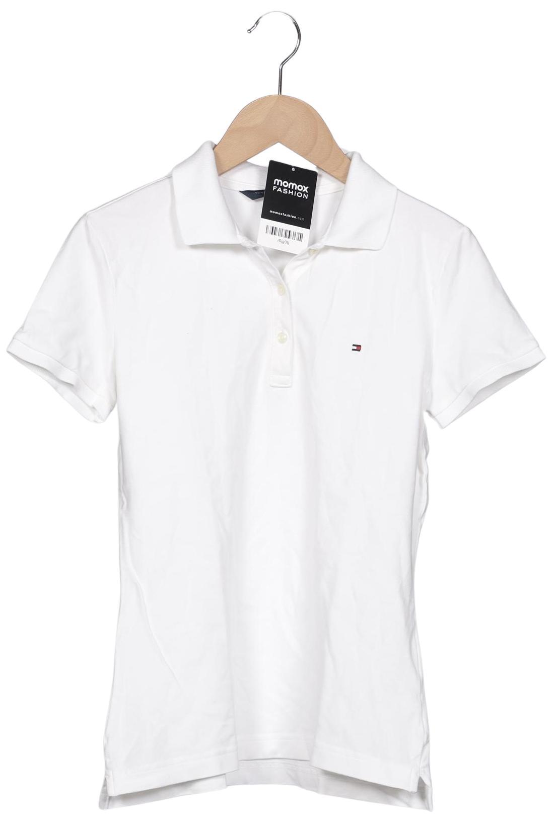 

Tommy Hilfiger Damen Poloshirt, weiß, Gr. 34