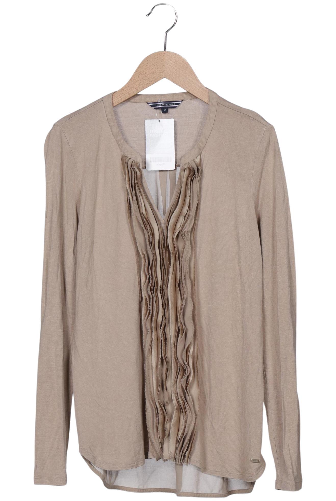 

Tommy Hilfiger Damen Langarmshirt, beige, Gr. 34