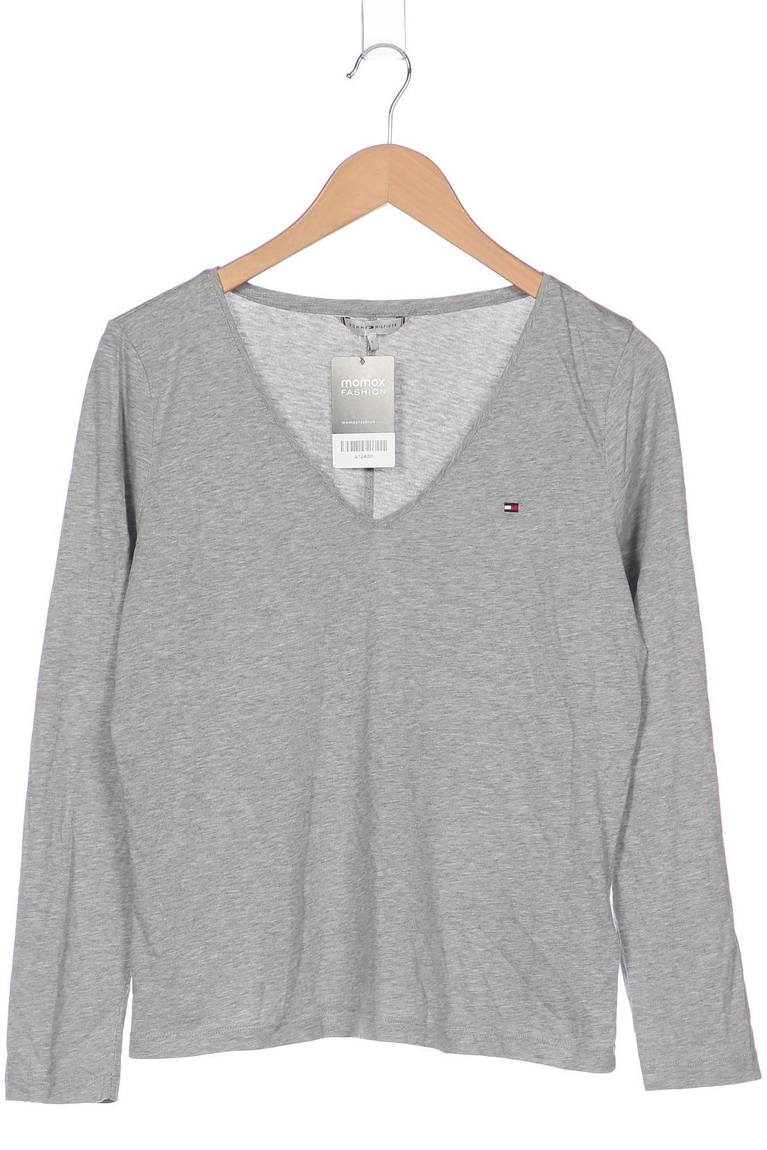 

Tommy Hilfiger Damen Langarmshirt, grau, Gr. 42