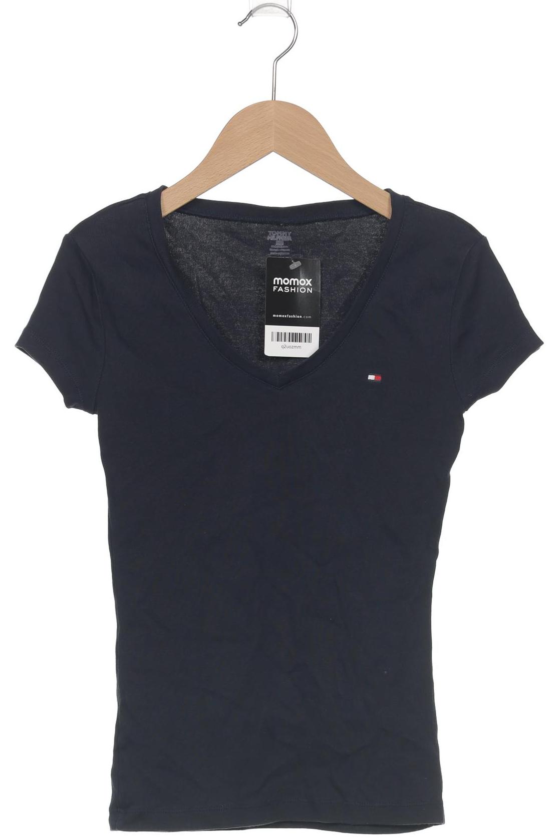 

Tommy Hilfiger Damen T-Shirt, marineblau, Gr. 34