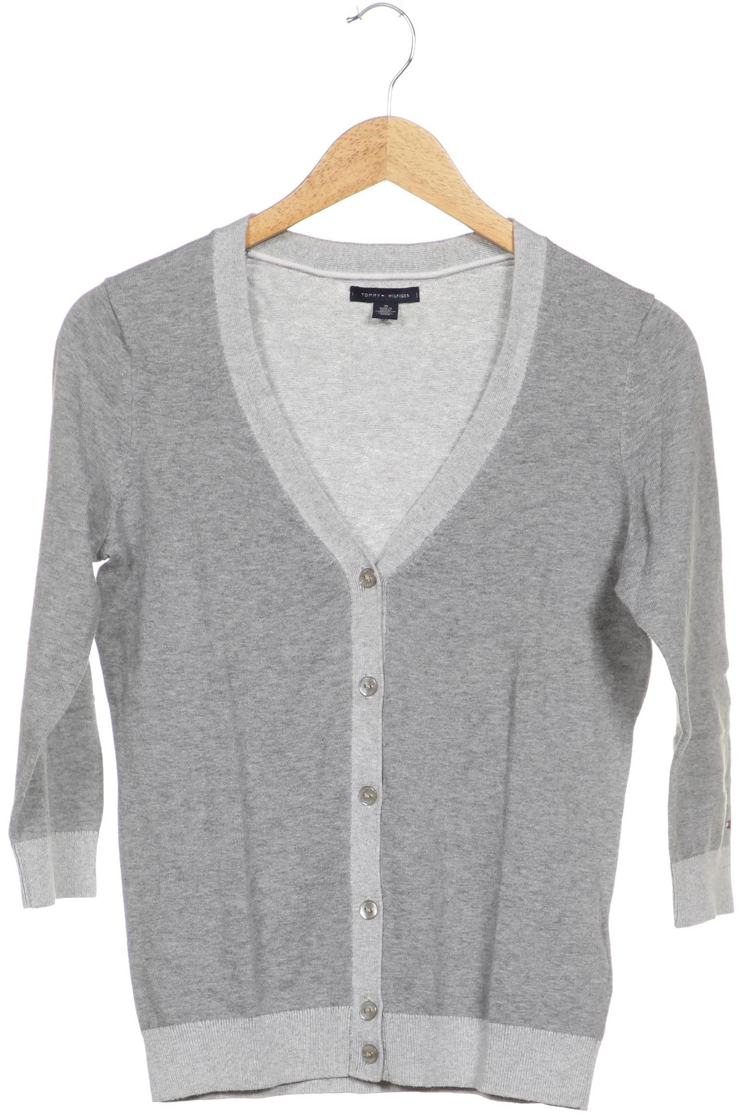 

Tommy Hilfiger Damen Strickjacke, grau, Gr. 38