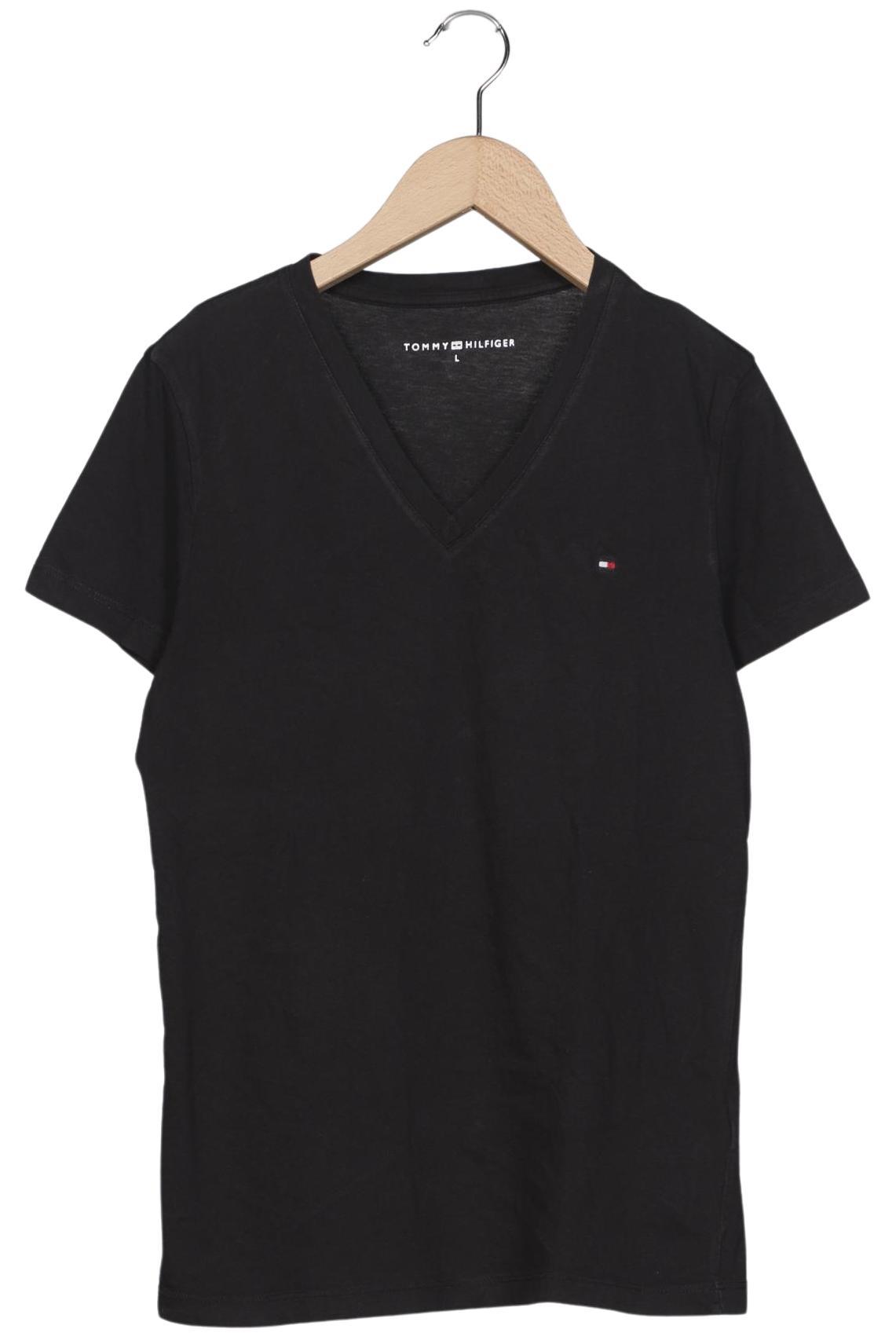 

Tommy Hilfiger Damen T-Shirt, schwarz, Gr. 42