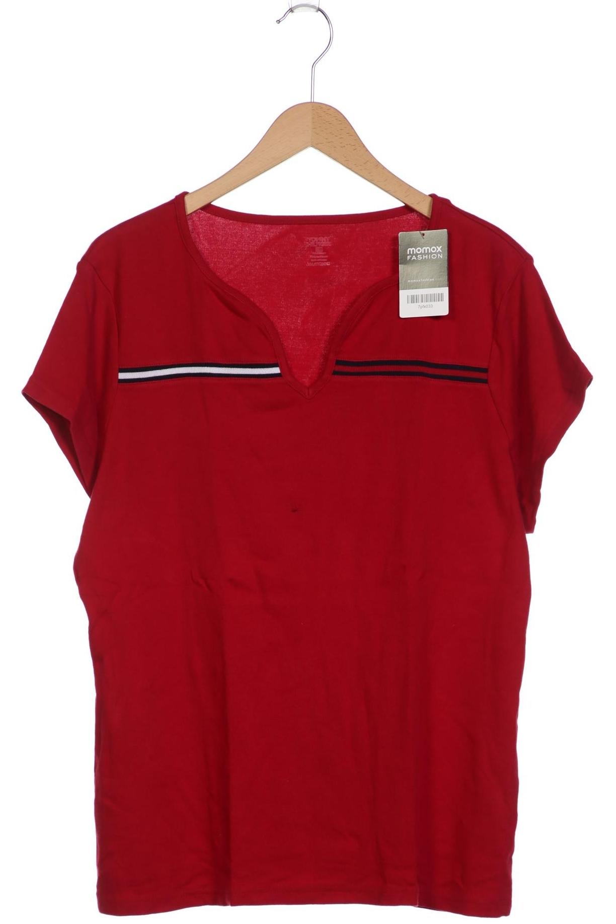 

Tommy Hilfiger Damen T-Shirt, bordeaux, Gr. 46