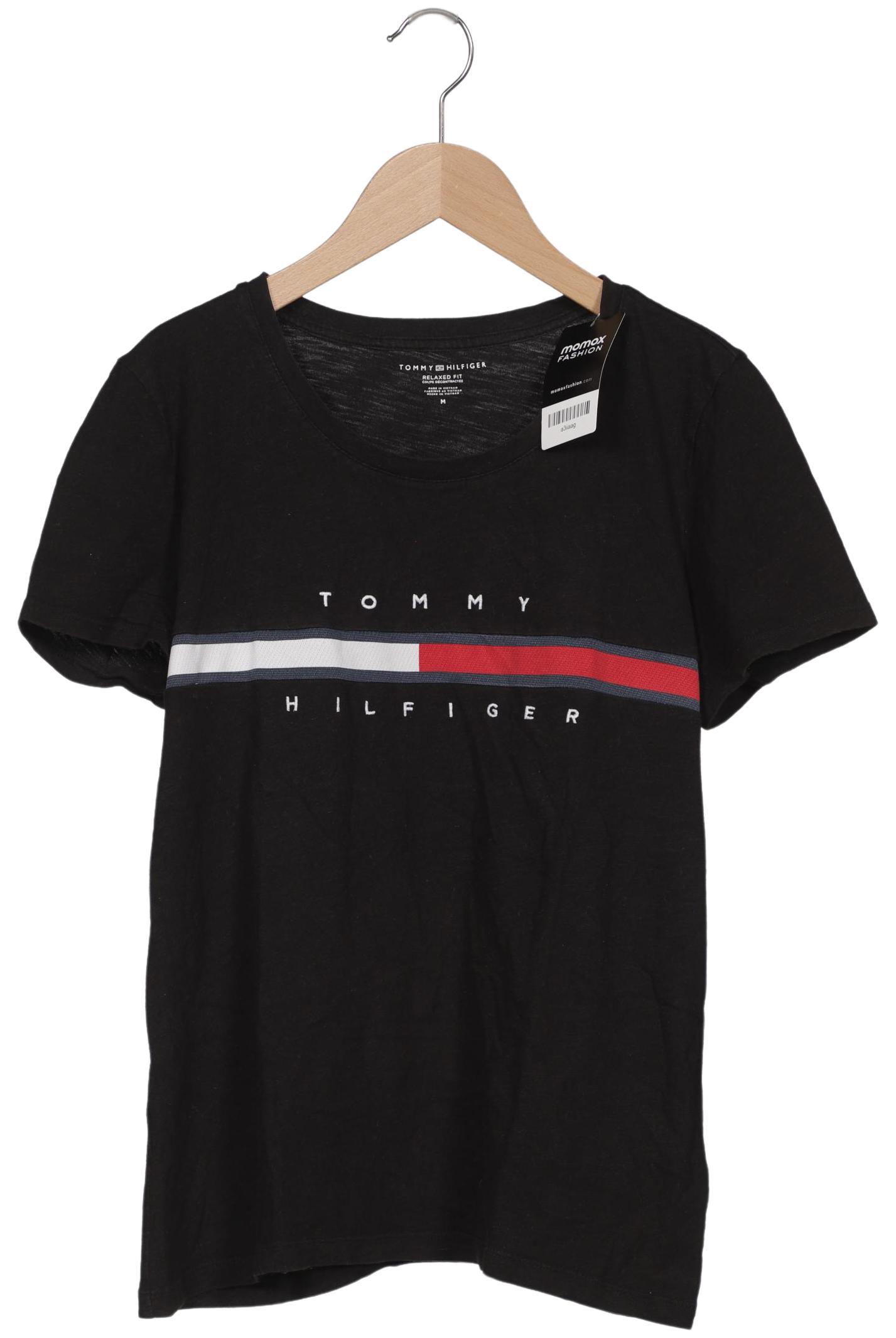 

Tommy Hilfiger Damen T-Shirt, schwarz, Gr. 38
