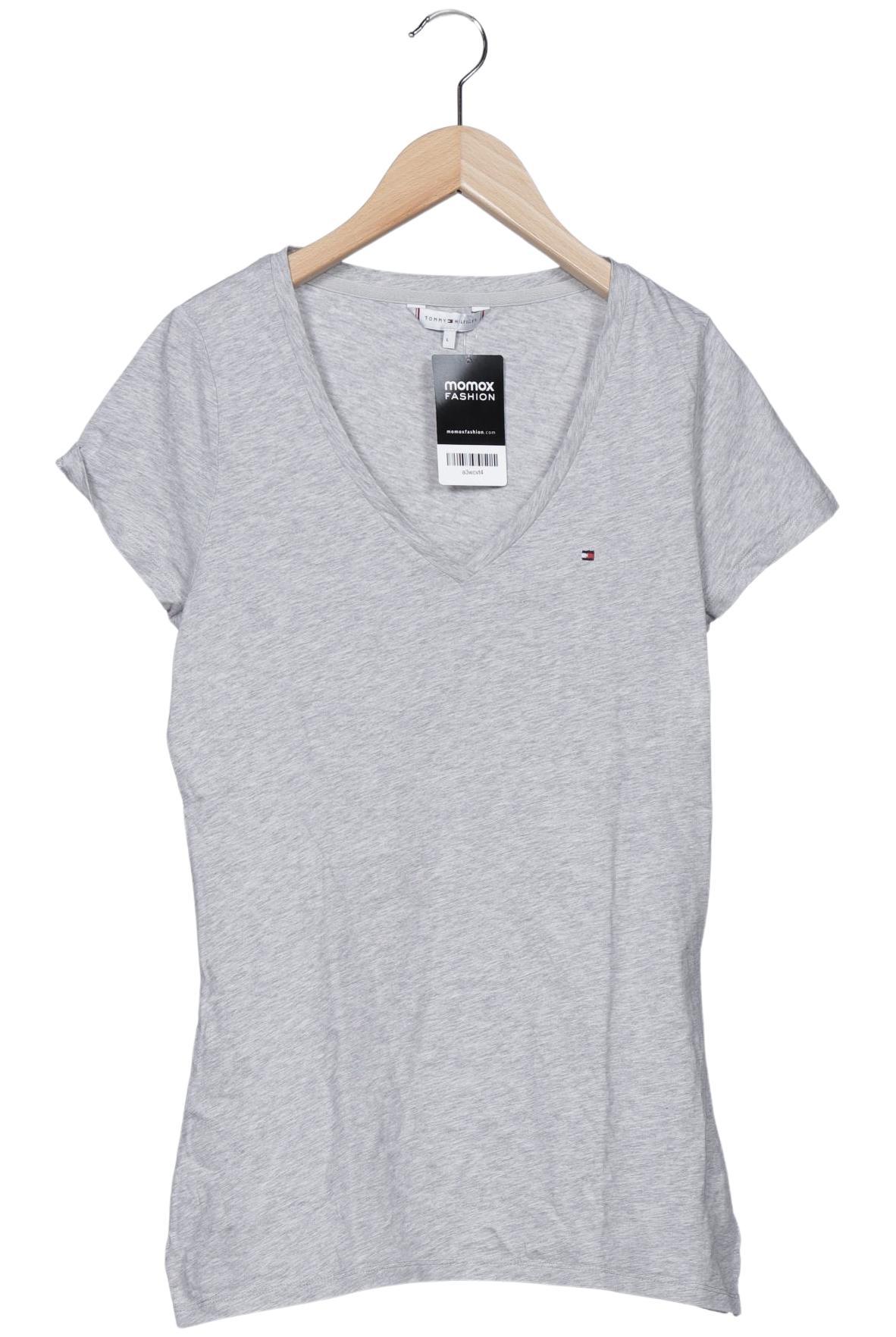 

Tommy Hilfiger Damen T-Shirt, grau, Gr. 42