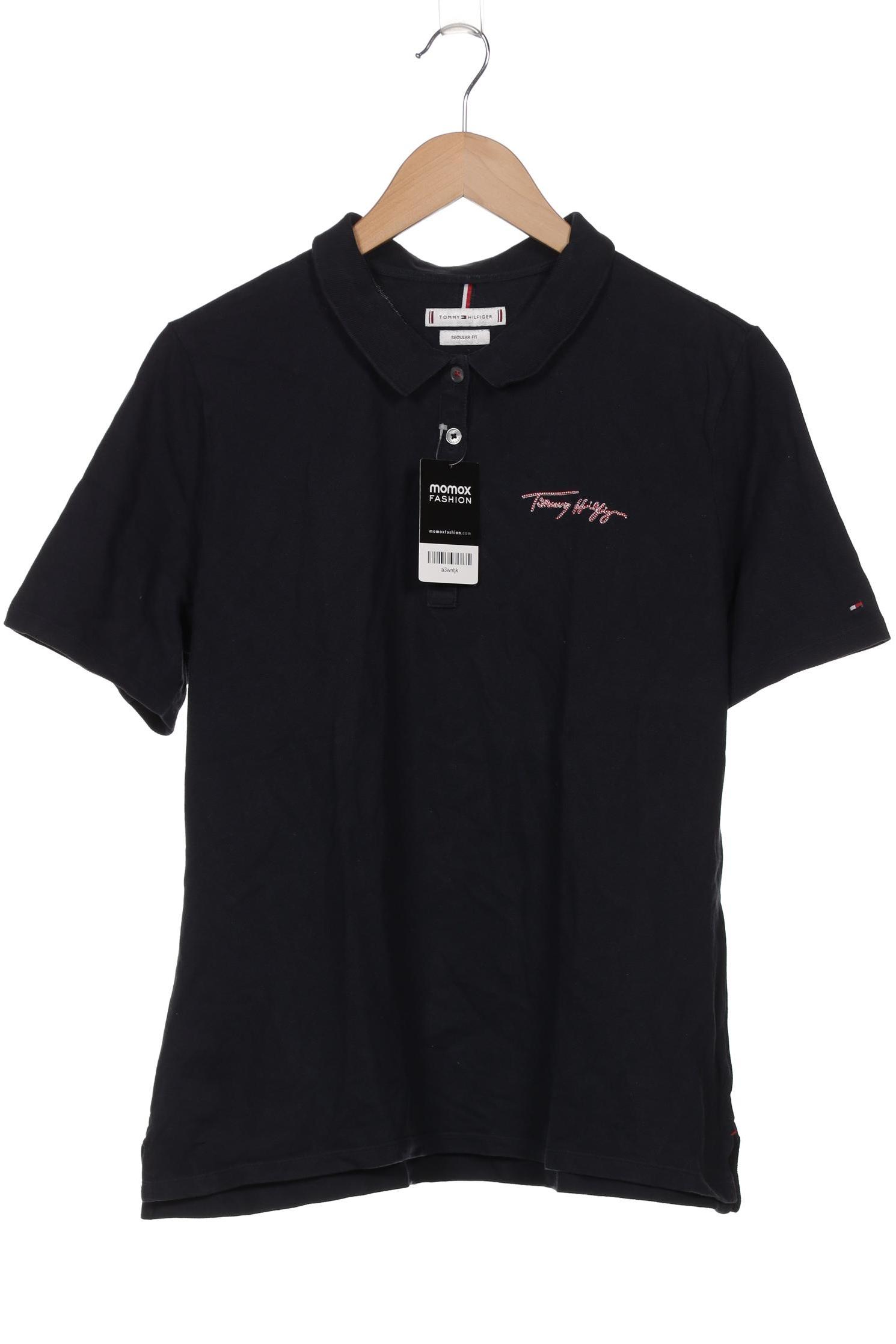 

Tommy Hilfiger Damen Poloshirt, schwarz, Gr. 46