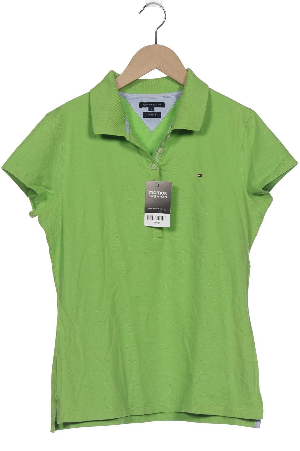 

Tommy Hilfiger Damen Poloshirt, hellgrün, Gr. 42
