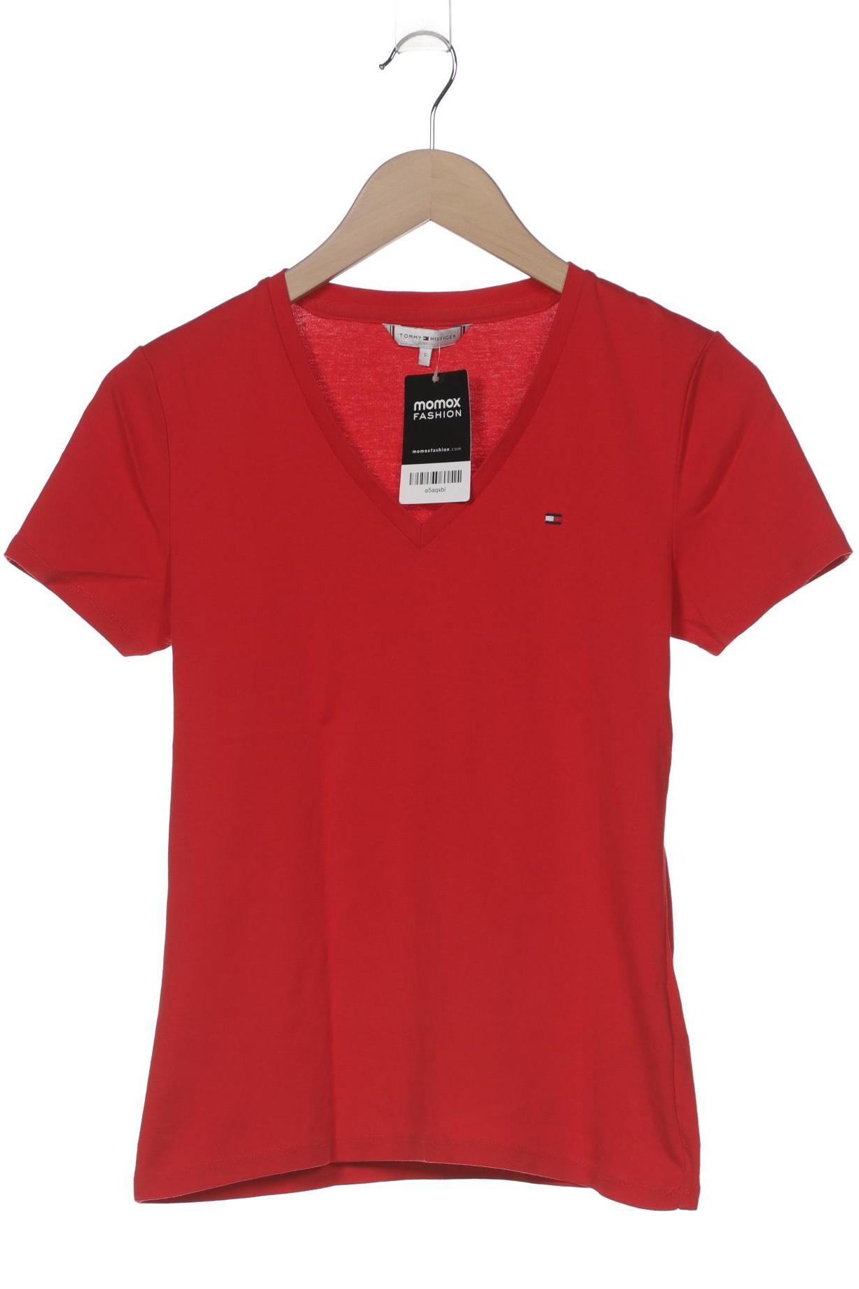 

Tommy Hilfiger Damen T-Shirt, rot, Gr. 36