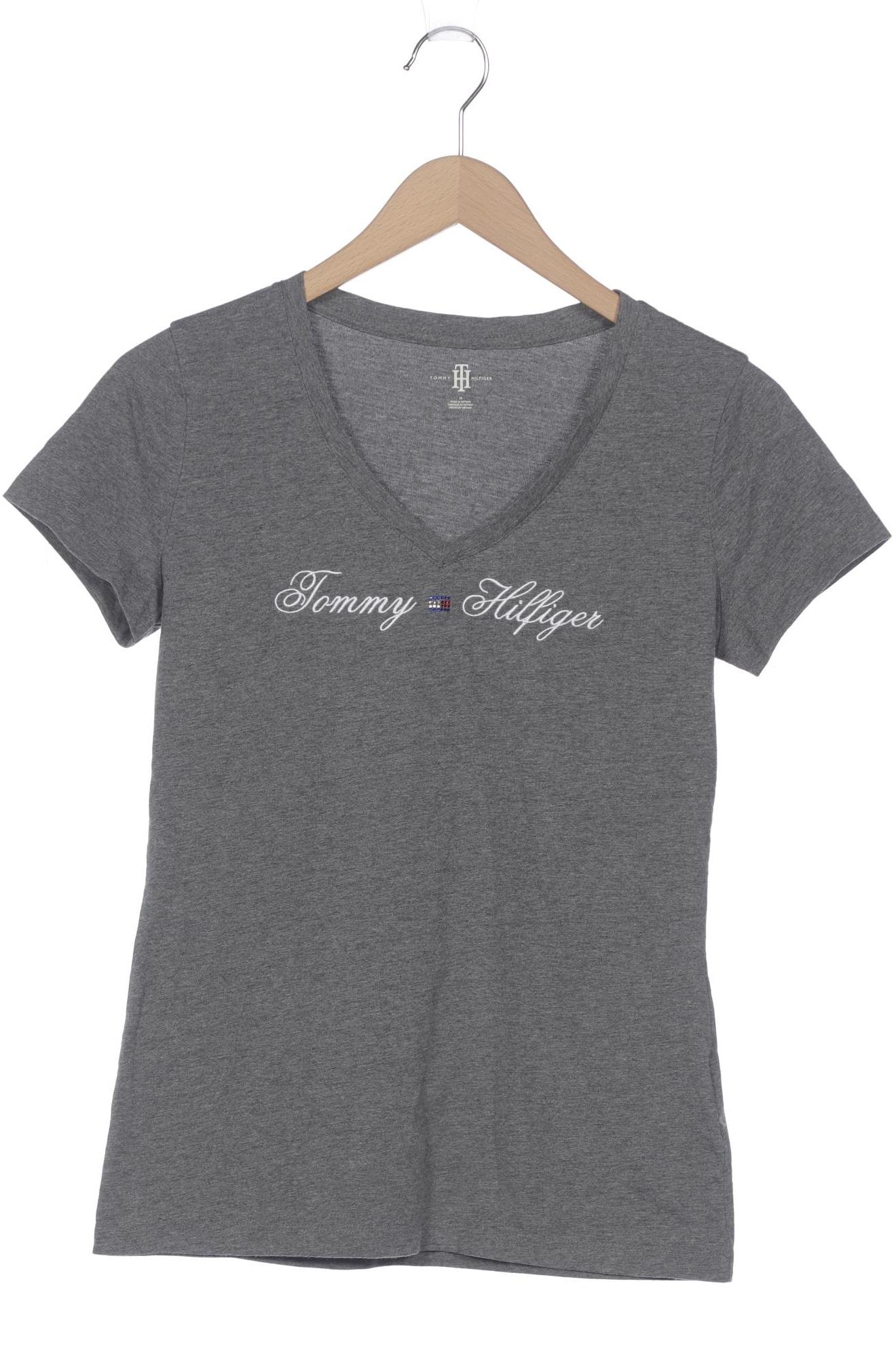 

Tommy Hilfiger Damen T-Shirt, grau, Gr. 38