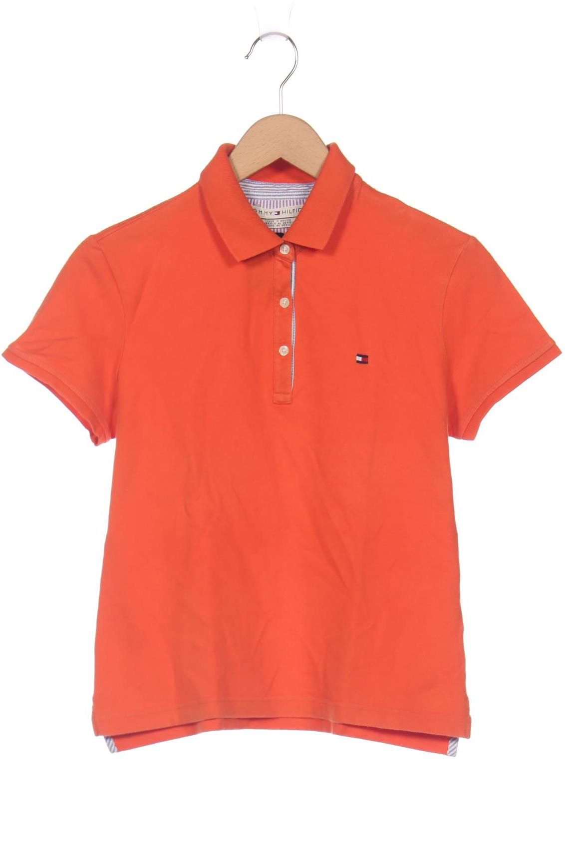 

Tommy Hilfiger Damen Poloshirt, orange, Gr. 38