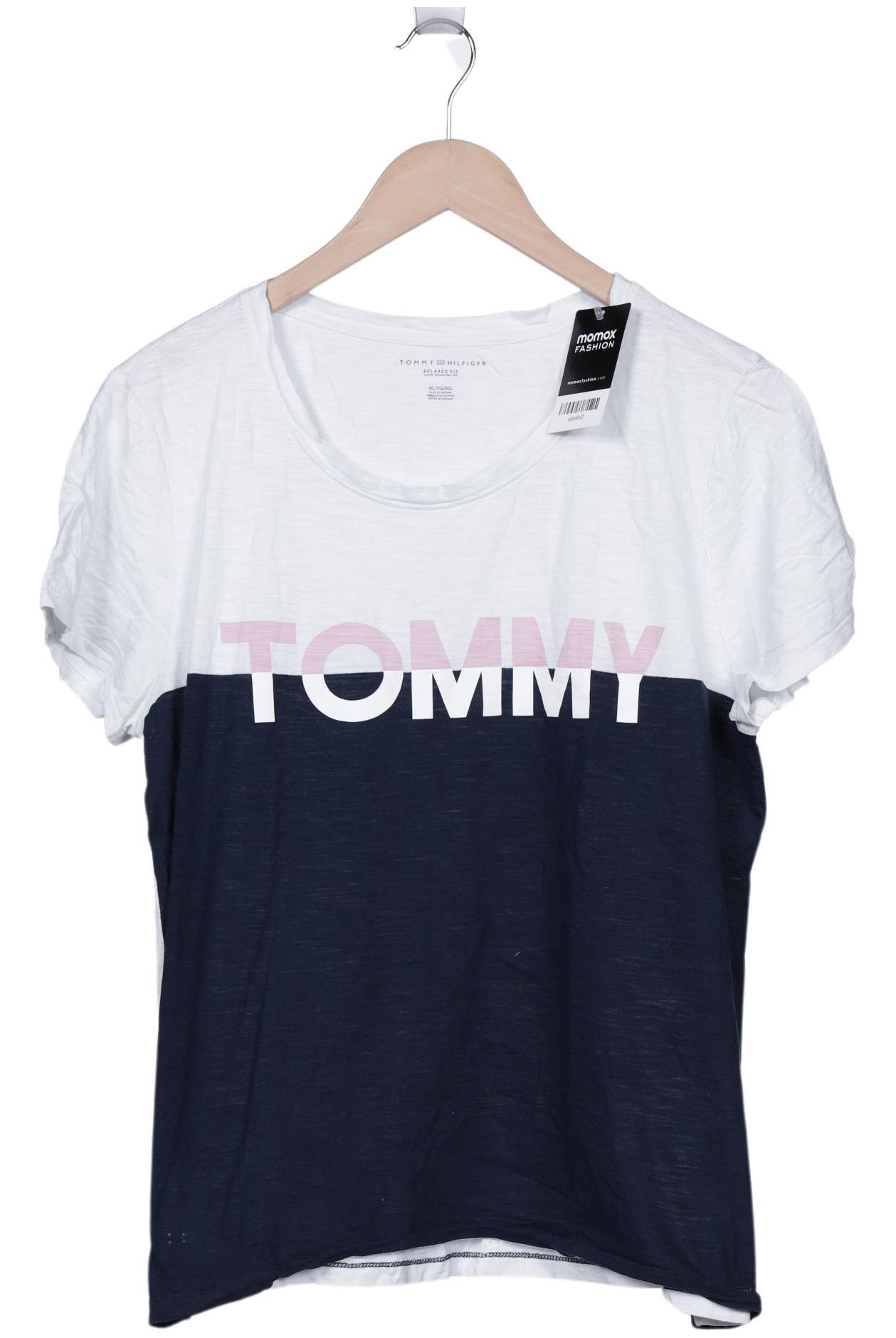 

Tommy Hilfiger Damen T-Shirt, marineblau, Gr. 44