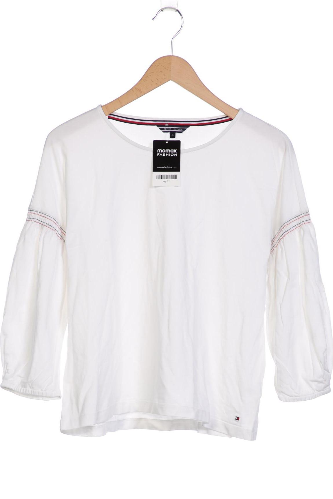 

Tommy Hilfiger Damen Langarmshirt, weiß, Gr. 44