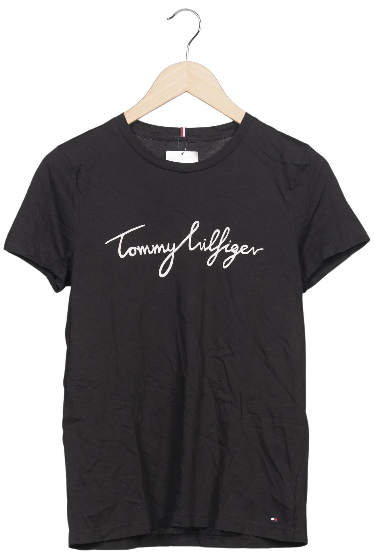

Tommy Hilfiger Damen T-Shirt, schwarz, Gr. 38