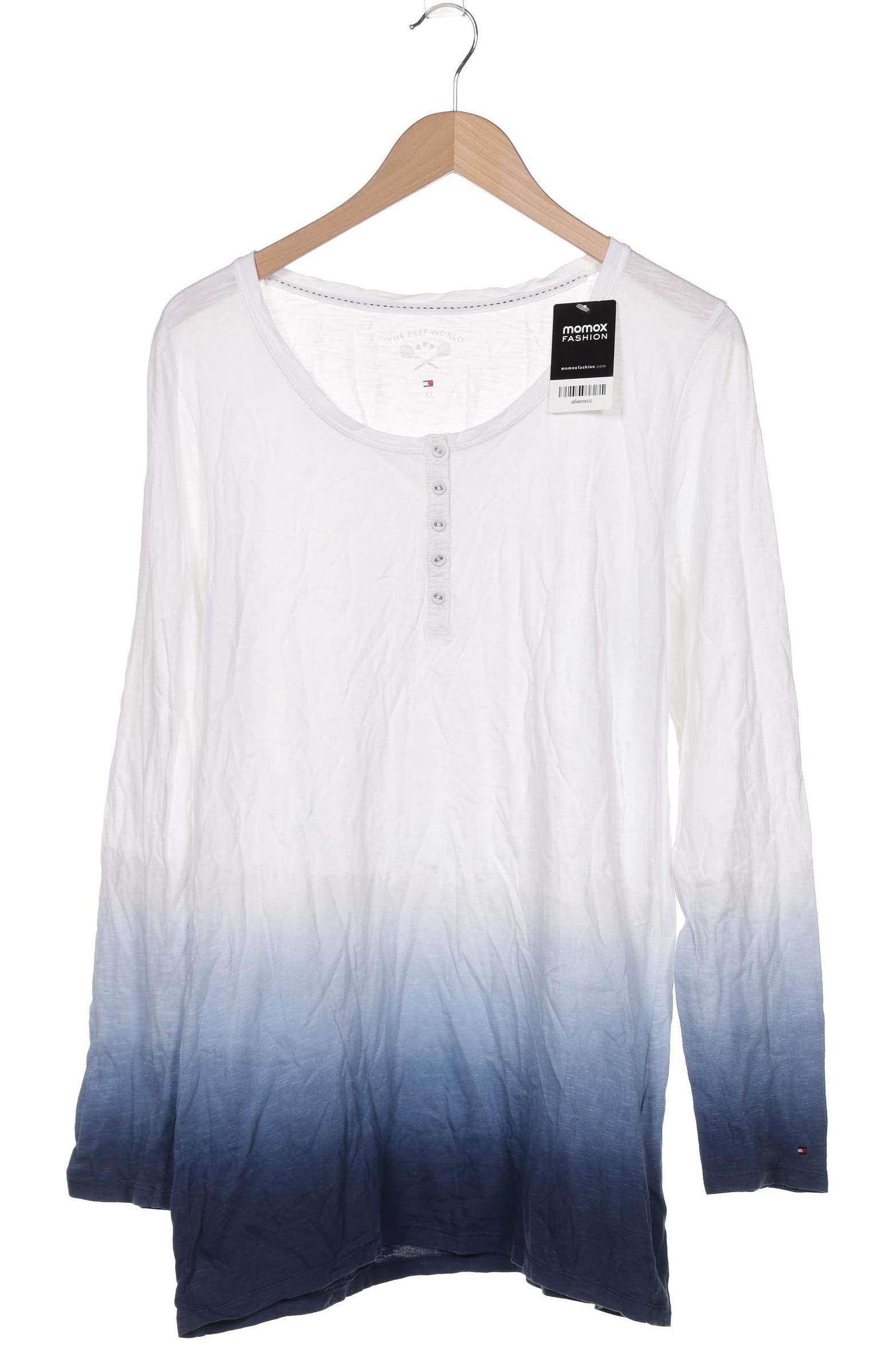 

Tommy Hilfiger Damen Langarmshirt, weiß, Gr. 44