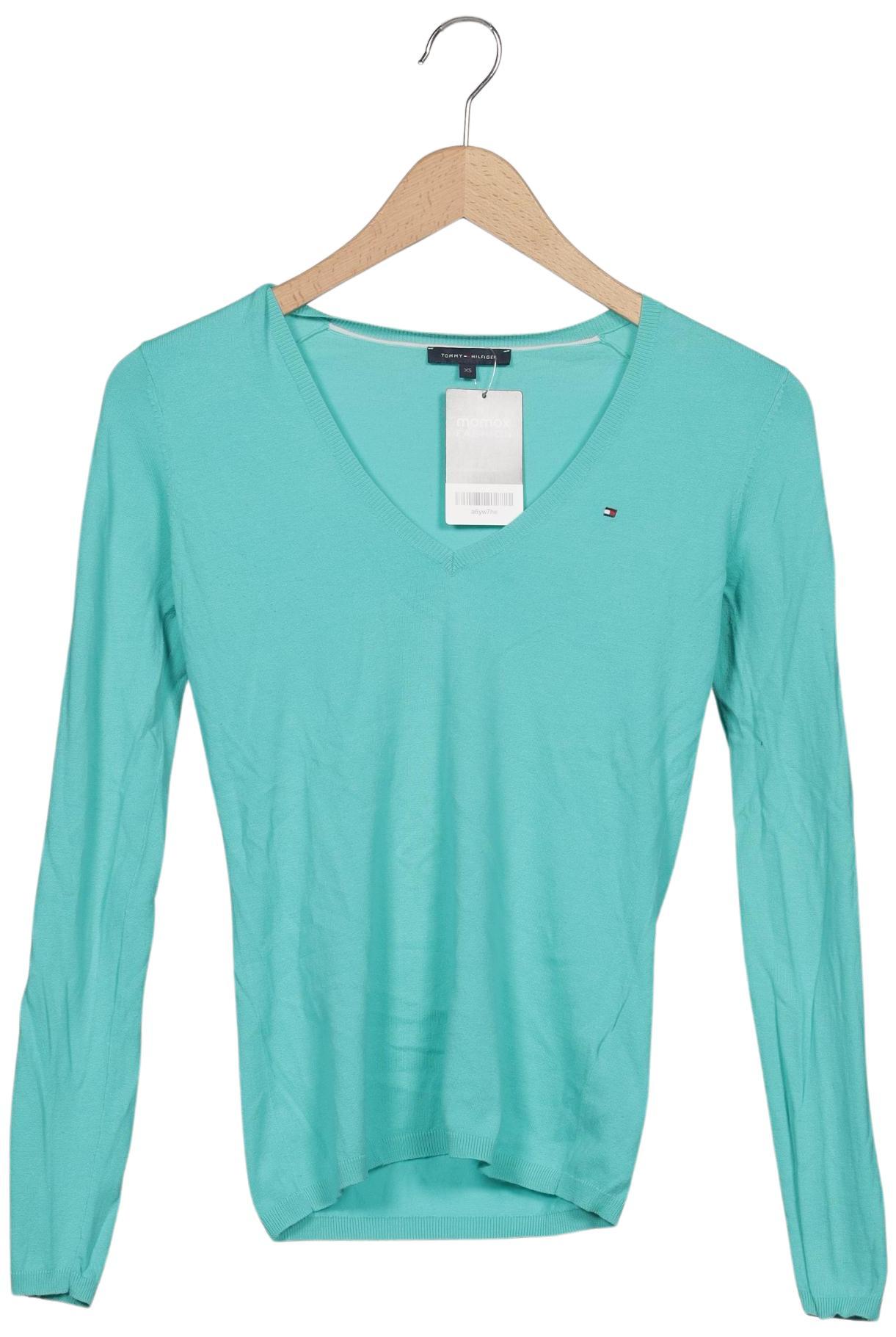 

Tommy Hilfiger Damen Pullover, türkis, Gr. 34