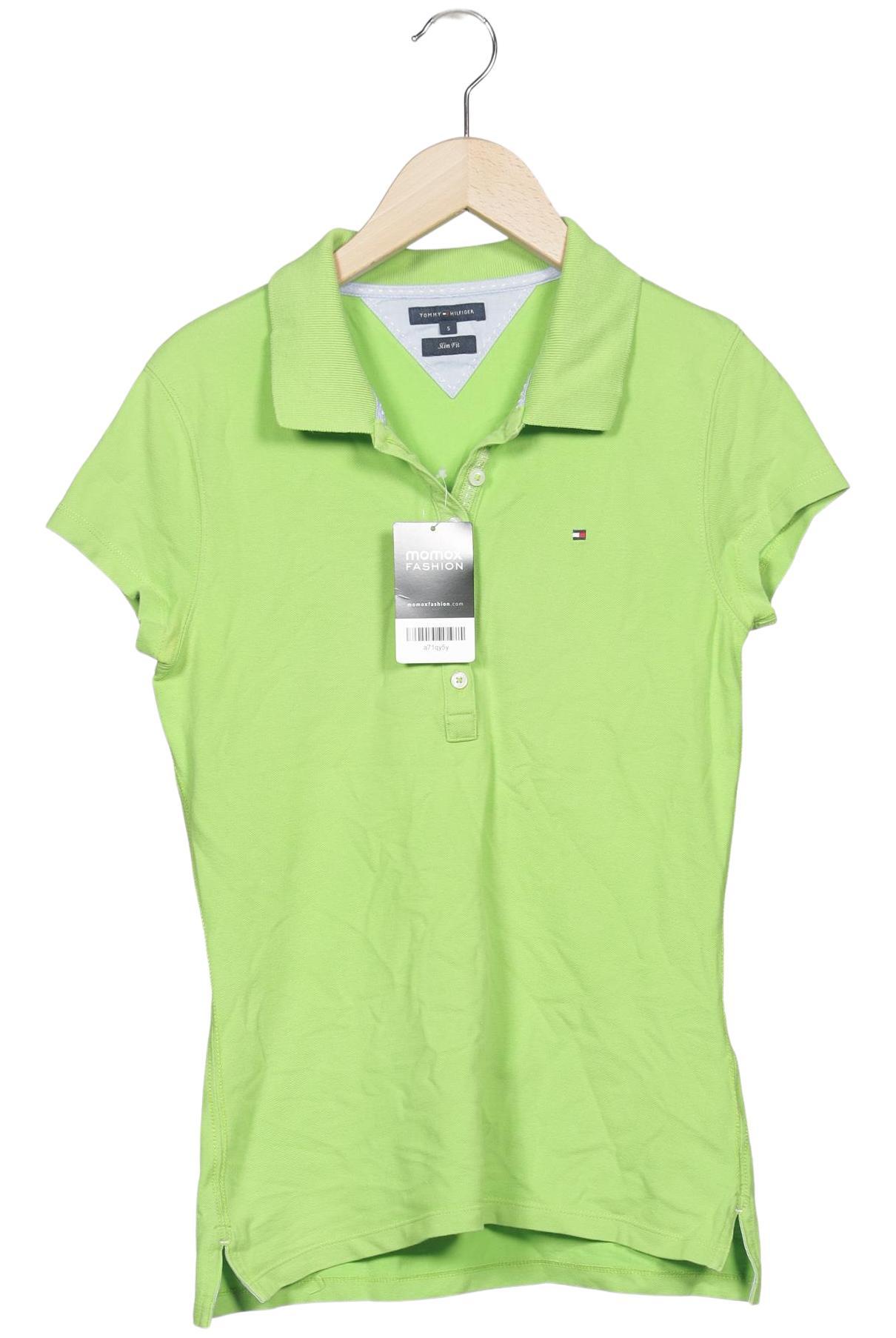 

Tommy Hilfiger Damen Poloshirt, hellgrün, Gr. 36